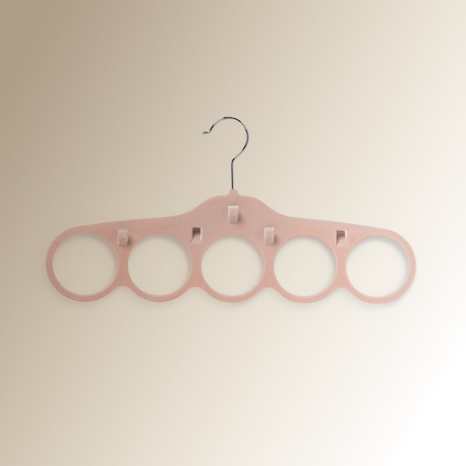 Percha flocada para pañuelos y complementos El Corte Inglés