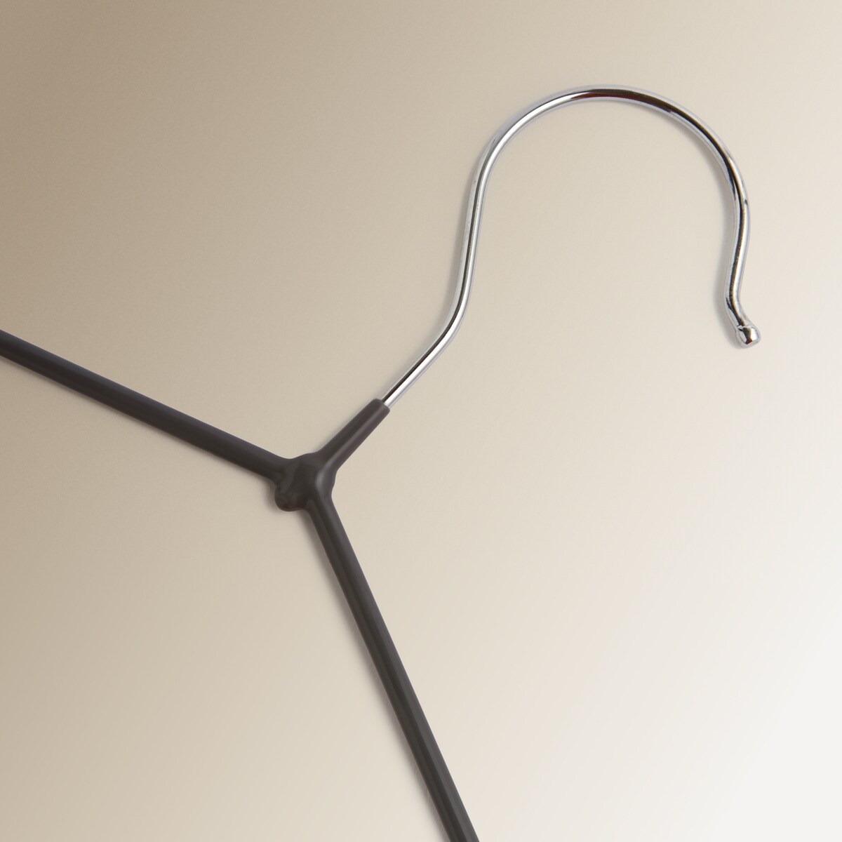 Set 5 perchas antideslizantes Basics El Corte Inglés Gris-2