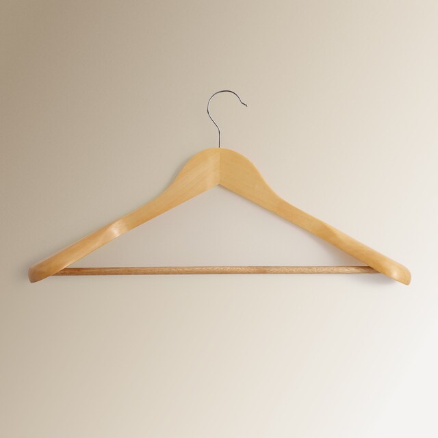 Imagen 0 de Percha con hombrera madera Basics El Corte Inglés