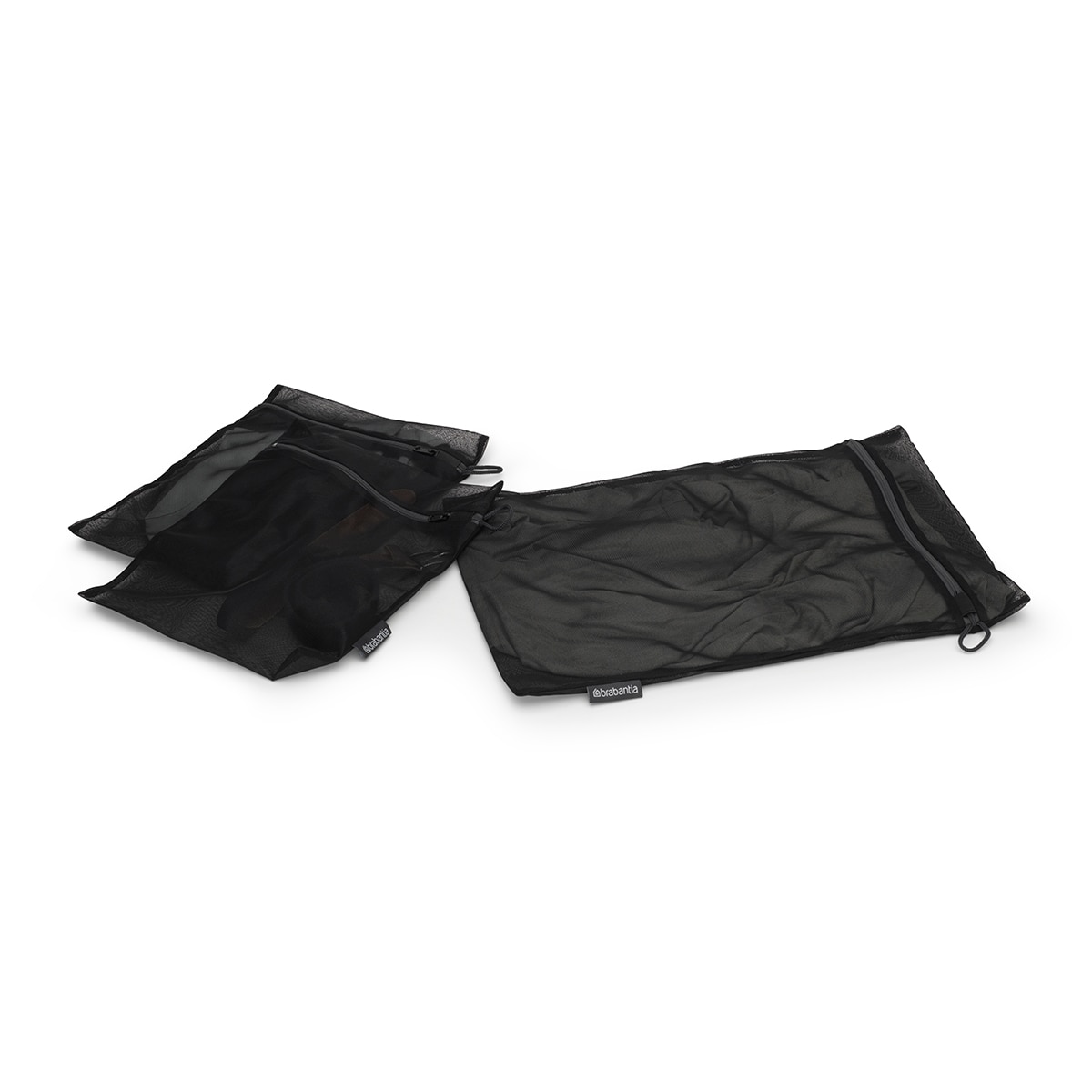 Conjunto de 3 Sacos para Máquina de Lavar Roupa Preto-2