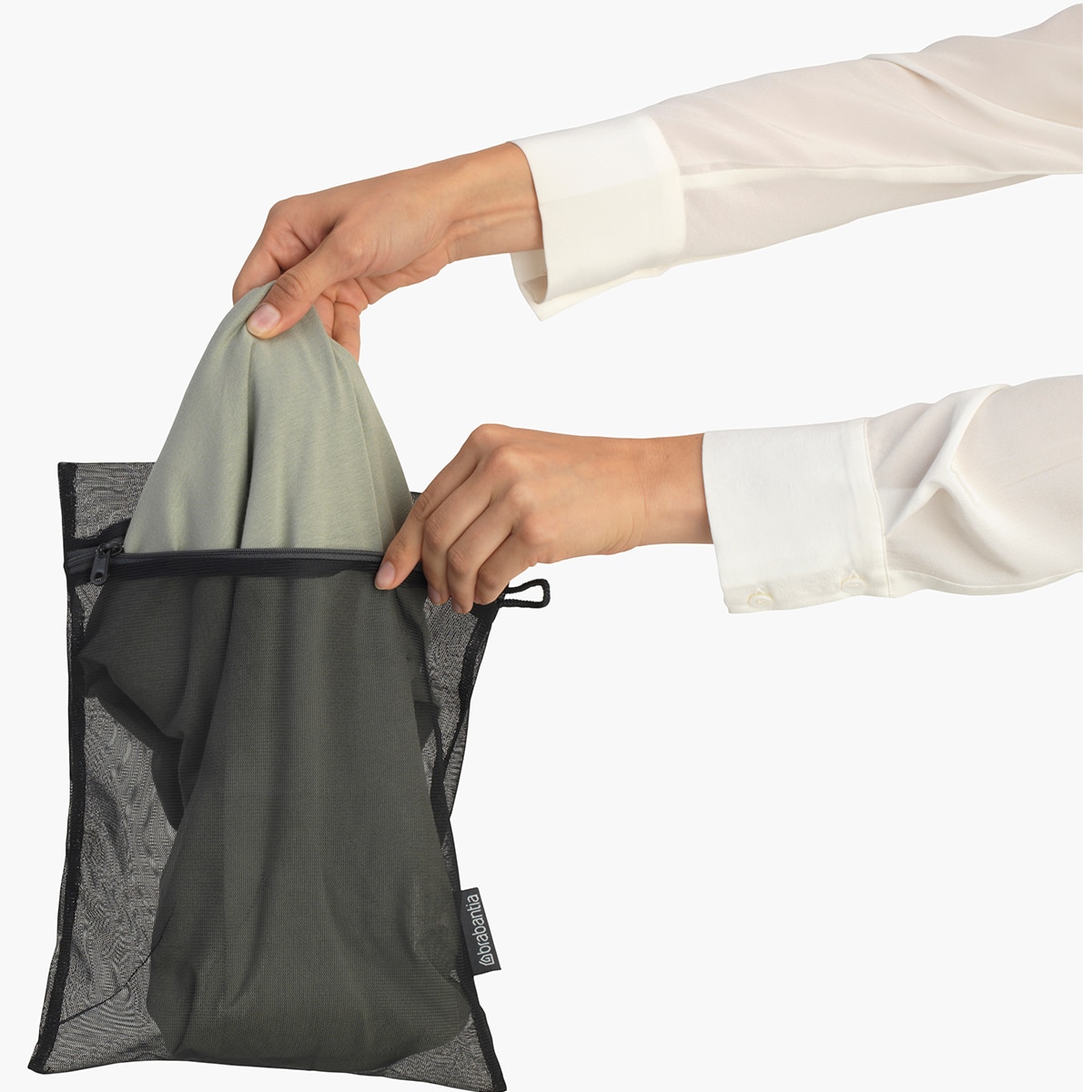 Conjunto de 3 Sacos para Máquina de Lavar Roupa Preto-3
