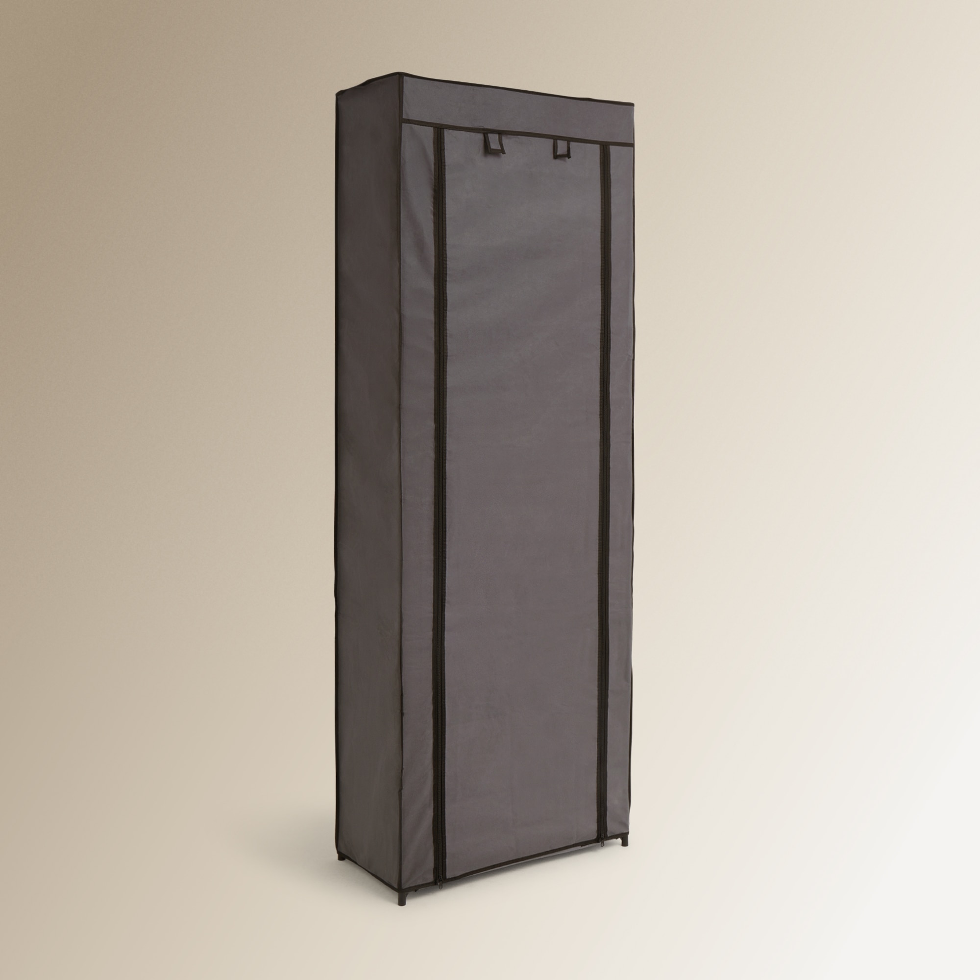 Armário de sapatos 10 prateleiras Cinzento-escuro-2