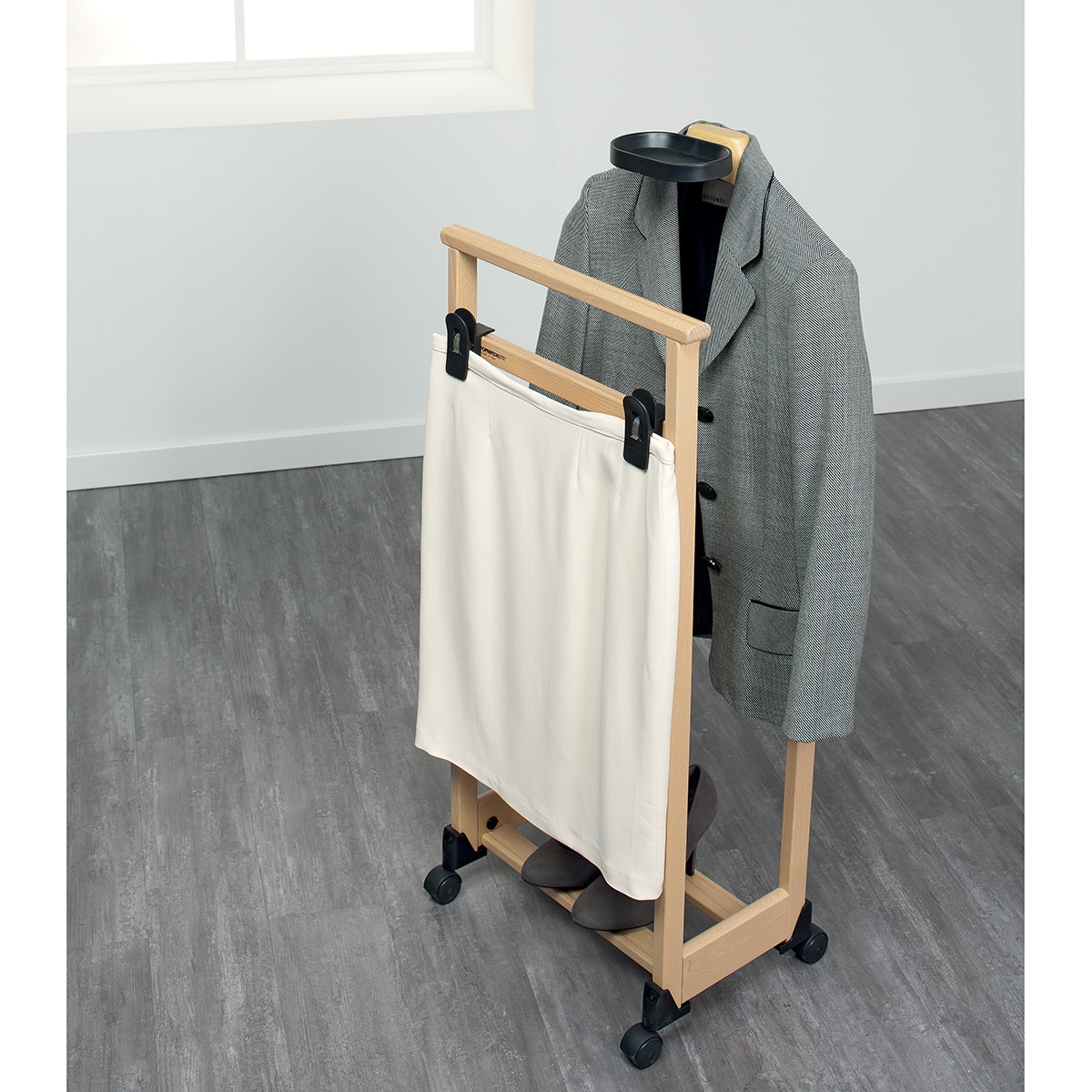 Cabide de Quarto L'Indossatore Foppapedretti Natural-3