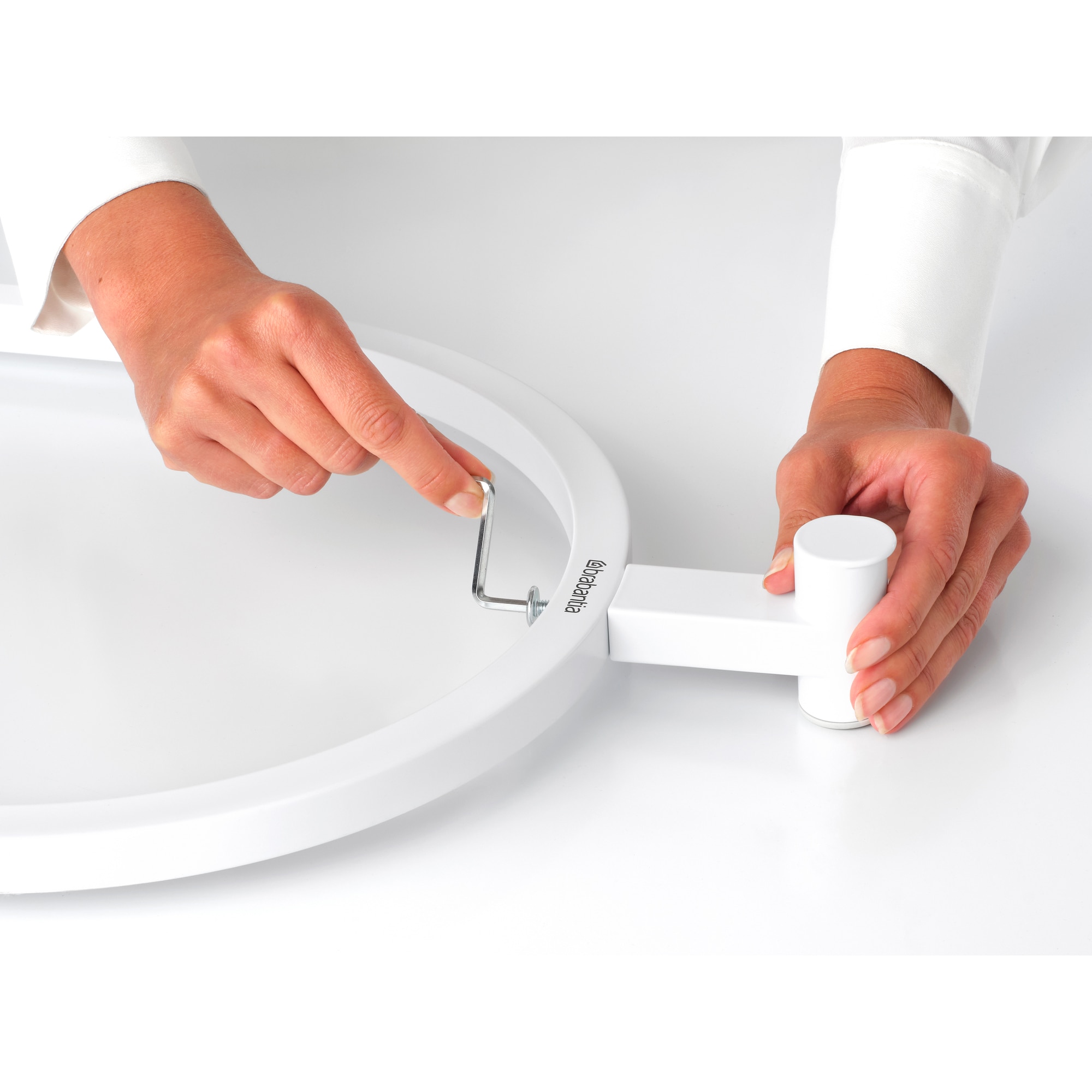 Cabide de Quarto Linn Refresh & Steam Branco-5