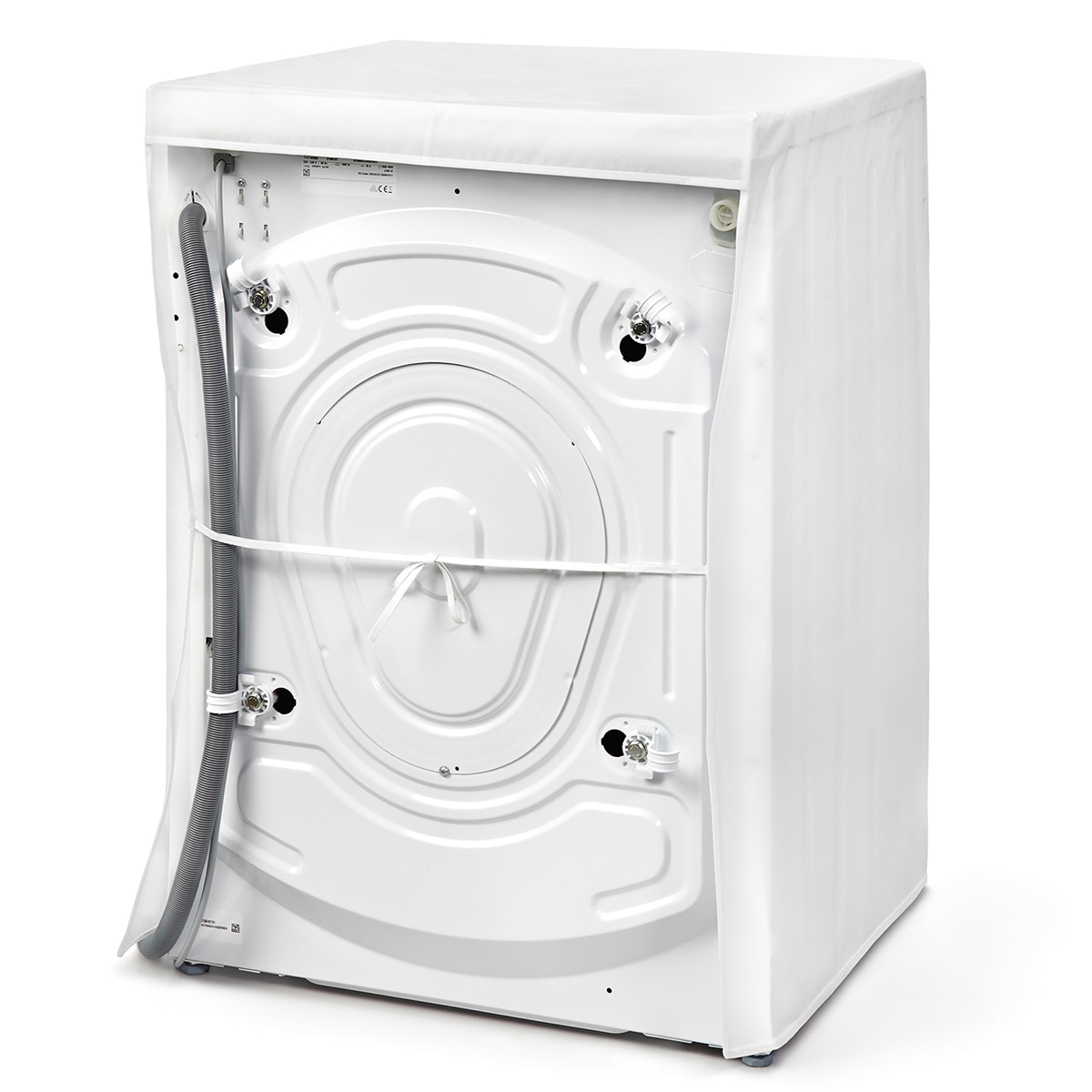 Capa máquina de lavar carga frontal Rayen Eco Transparente-2