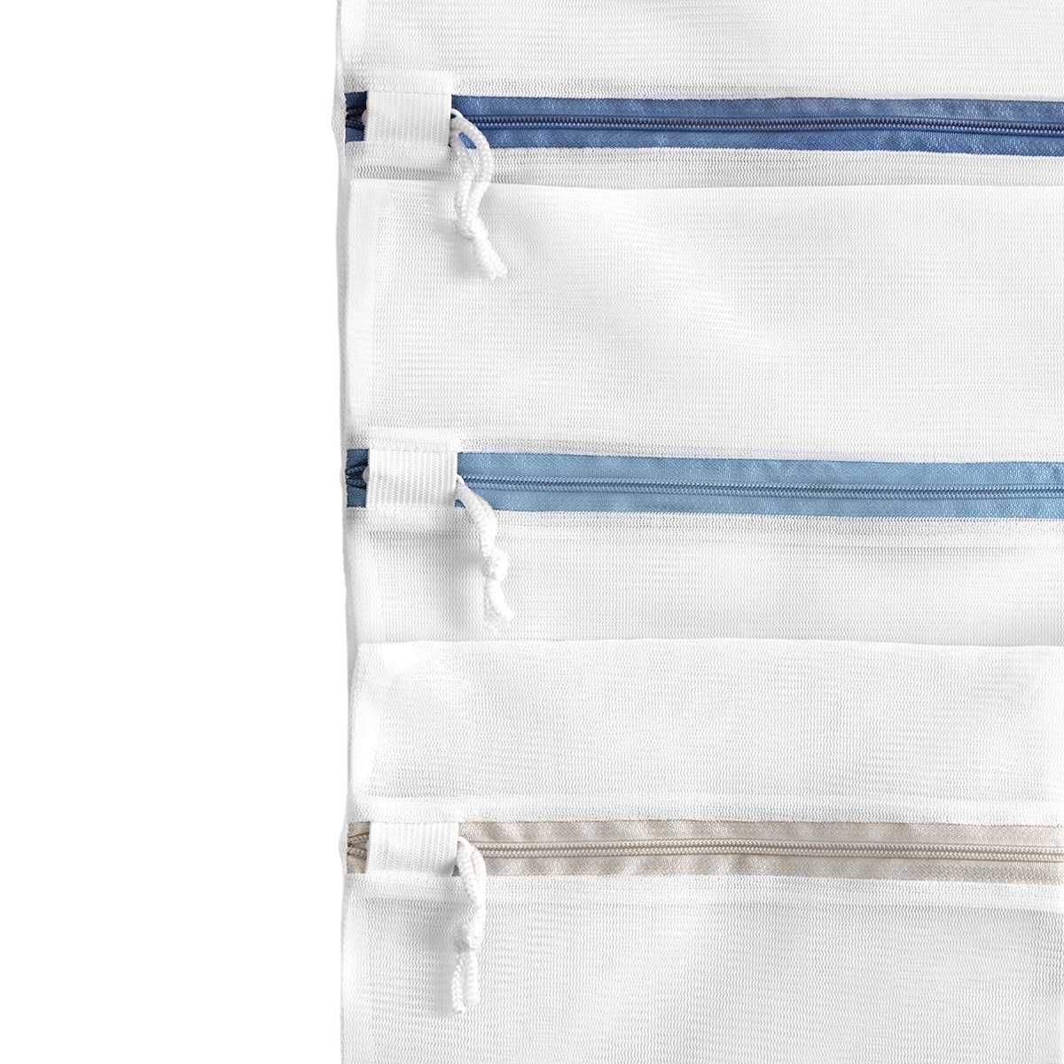 Conjunto de 3 bolsas para lavagem Branco-5