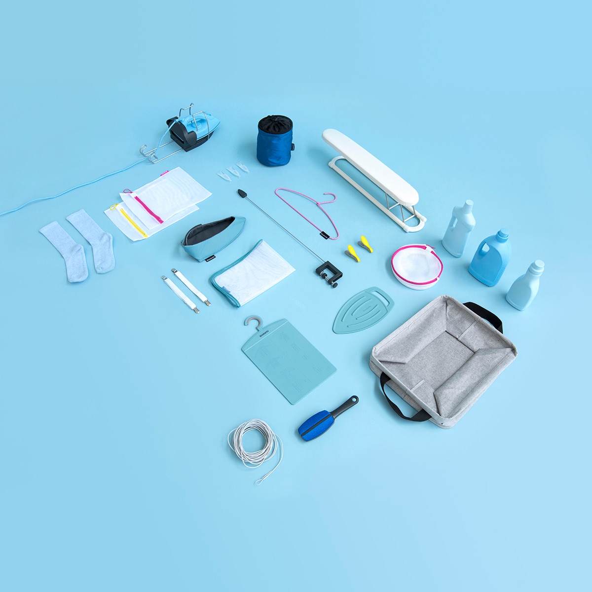 Suporte para ferro de engomar Brabantia Preto-2