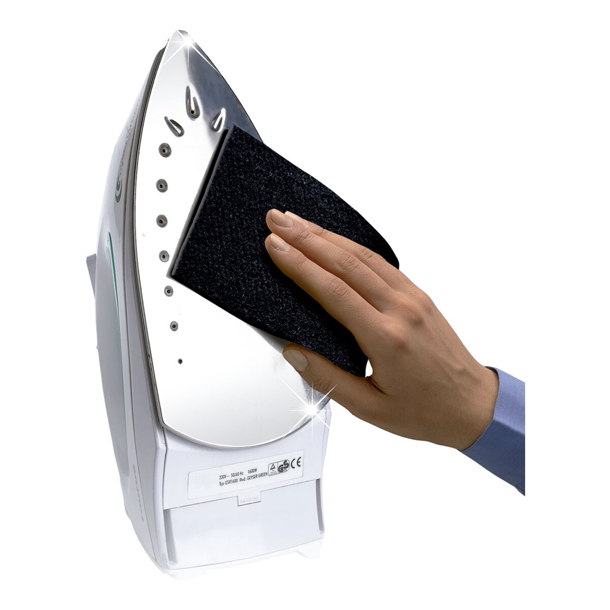 Pano limpa ferros de engomar Rayen Preto-1