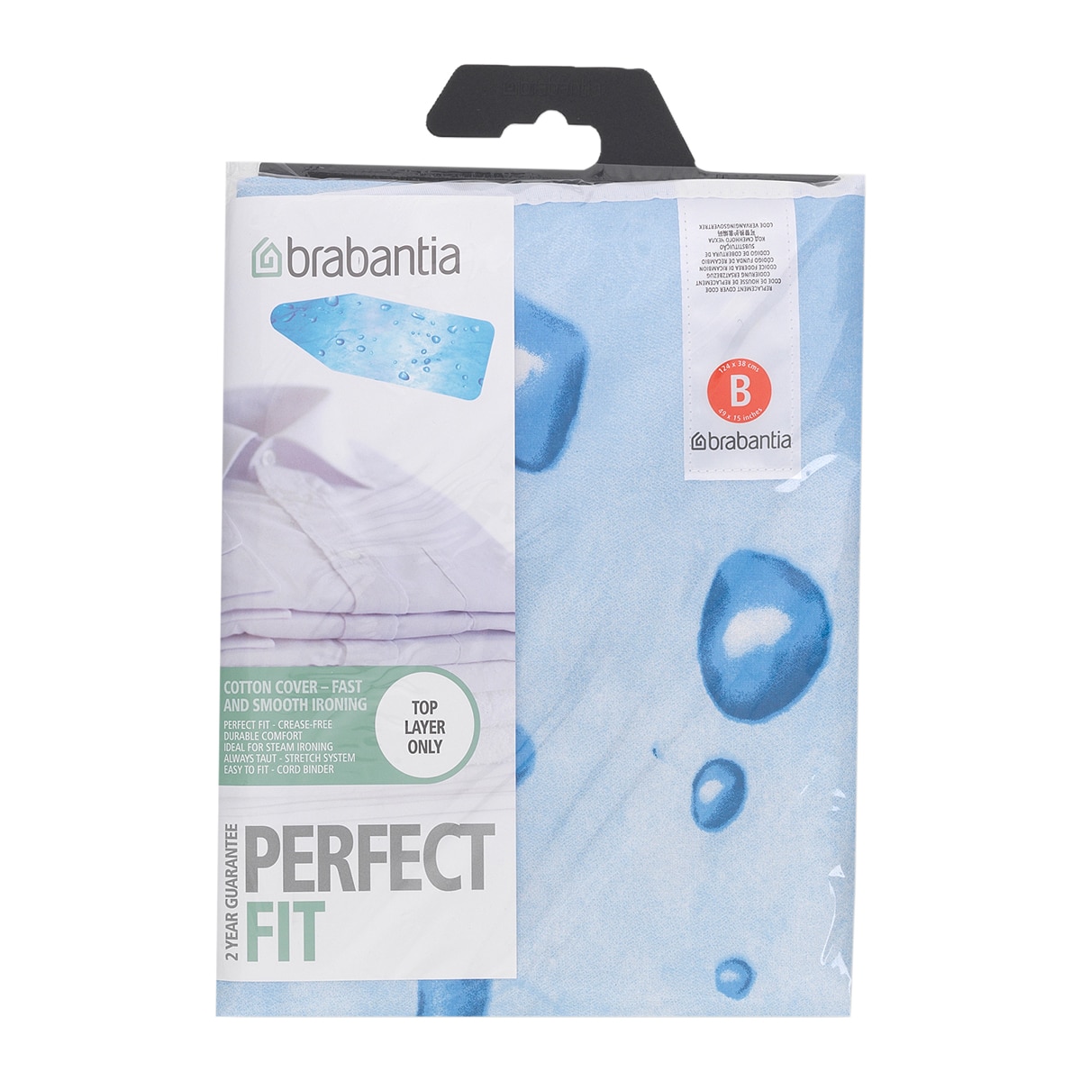 Capa para tábua de engomar Ice Water Brabantia Azul-2