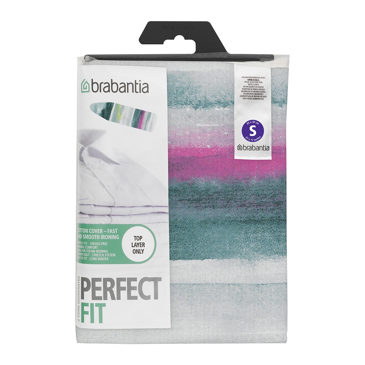 Capa para tábua de engomar 95 x 30 Morning Breeze Linn Brabantia Multicolor-2
