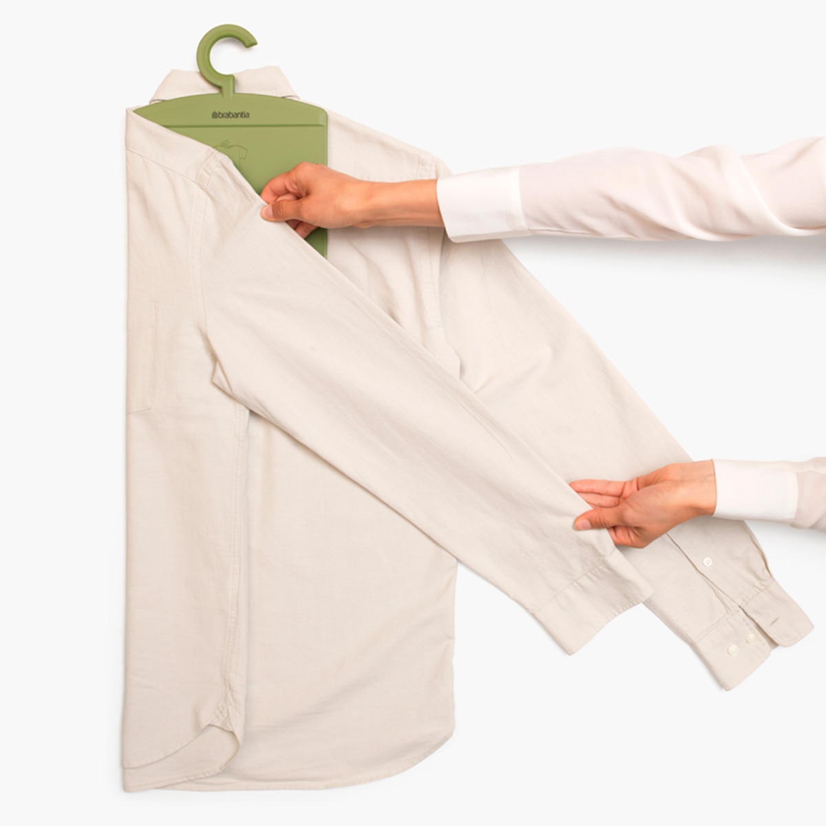 Tábua para dobrar camisas Brabantia Verde-4