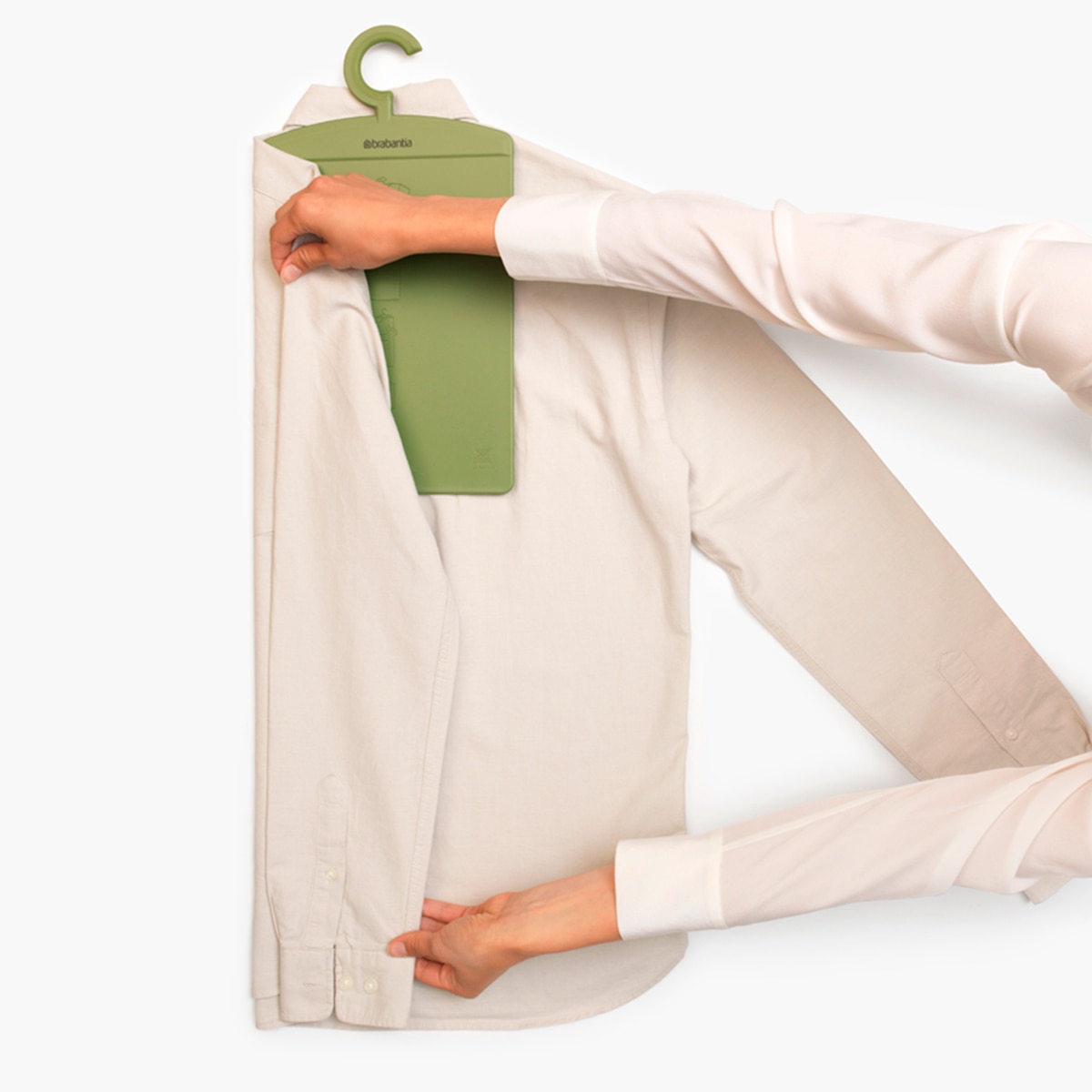 Tábua para dobrar camisas Brabantia Verde-5