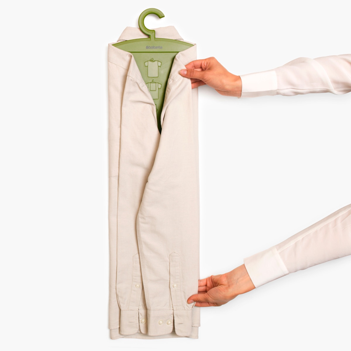 Tábua para dobrar camisas Brabantia Verde-8