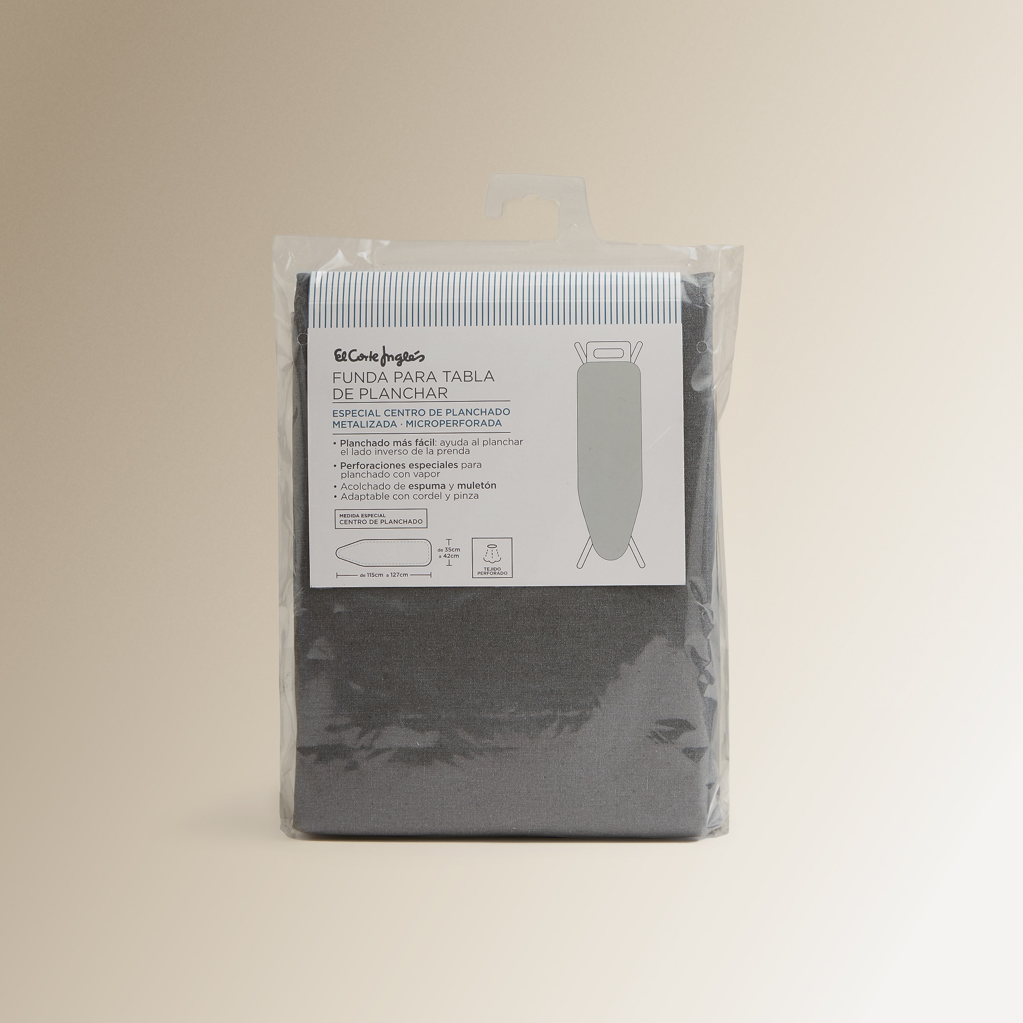 Capa para Tábua de Engomar Aluminizada Universal Alumínio-3