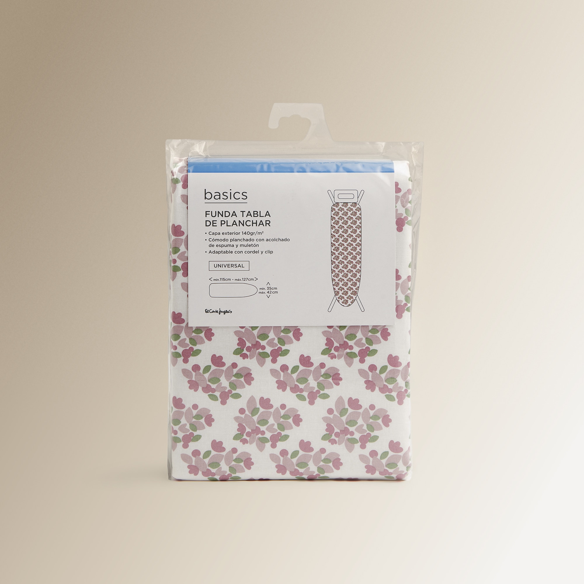 Funda para tabla de planchar Pop Top Universal Basics El Corte Inglés Multicolor-3