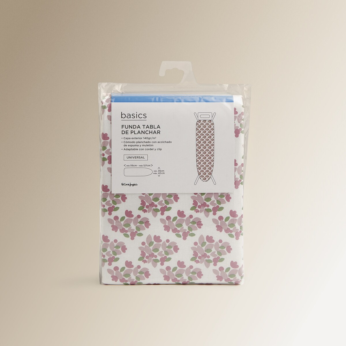 Funda para tabla de planchar Pop Top Universal Basics El Corte Inglés Multicolor-3
