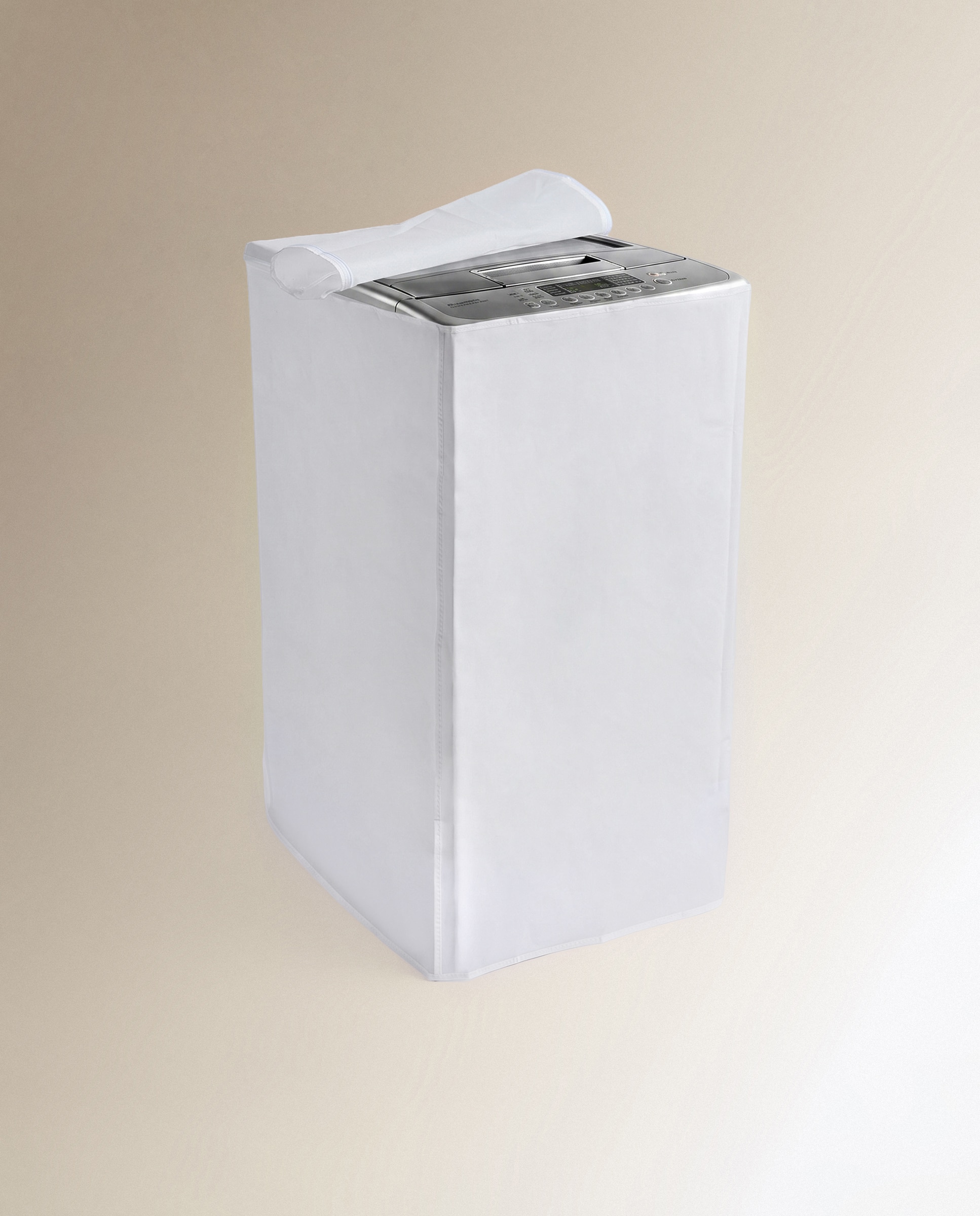 Capa Protetora para Máquina de Lavar de Carga Superior Branco-2