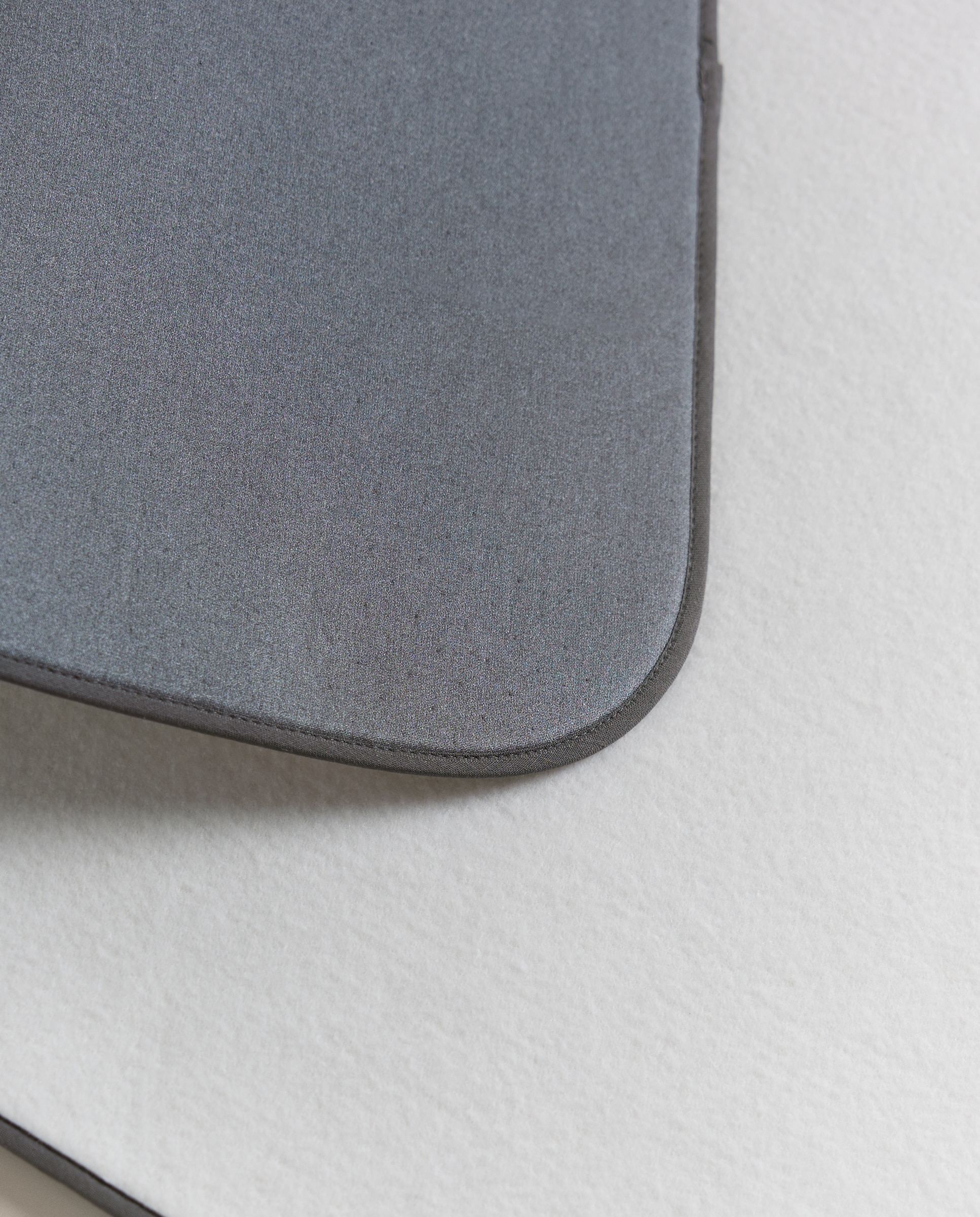 Toalha de Mesa de Microfibra para Passar a Ferro Cinzento-2