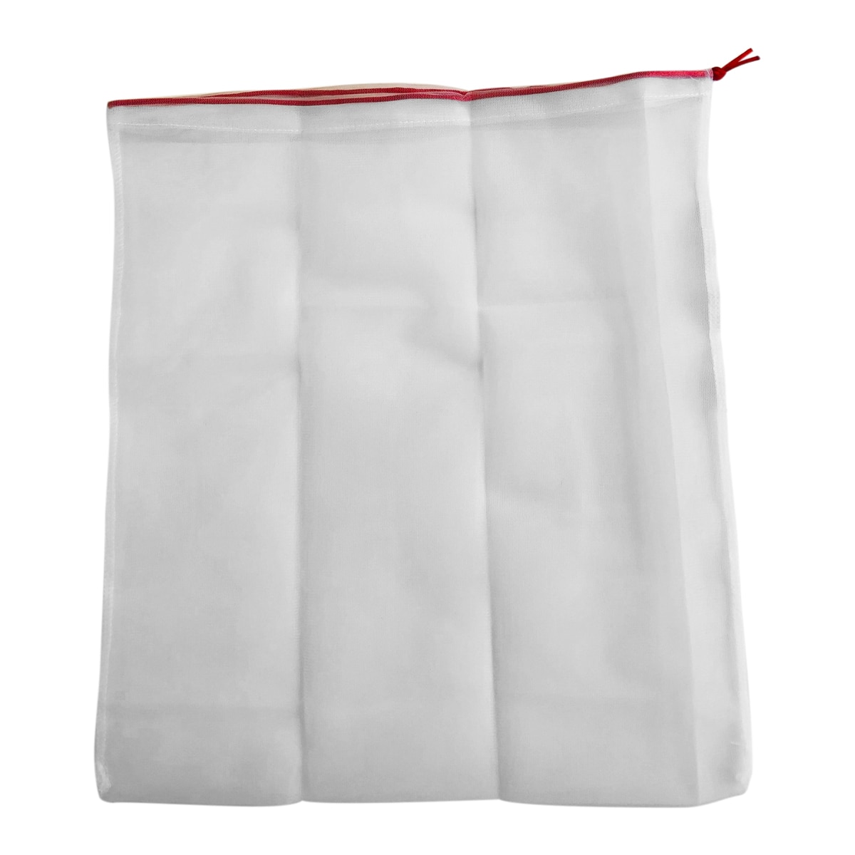 Conjunto de 3 bolsas reutilizáveis para fruta e verduras Branco-2