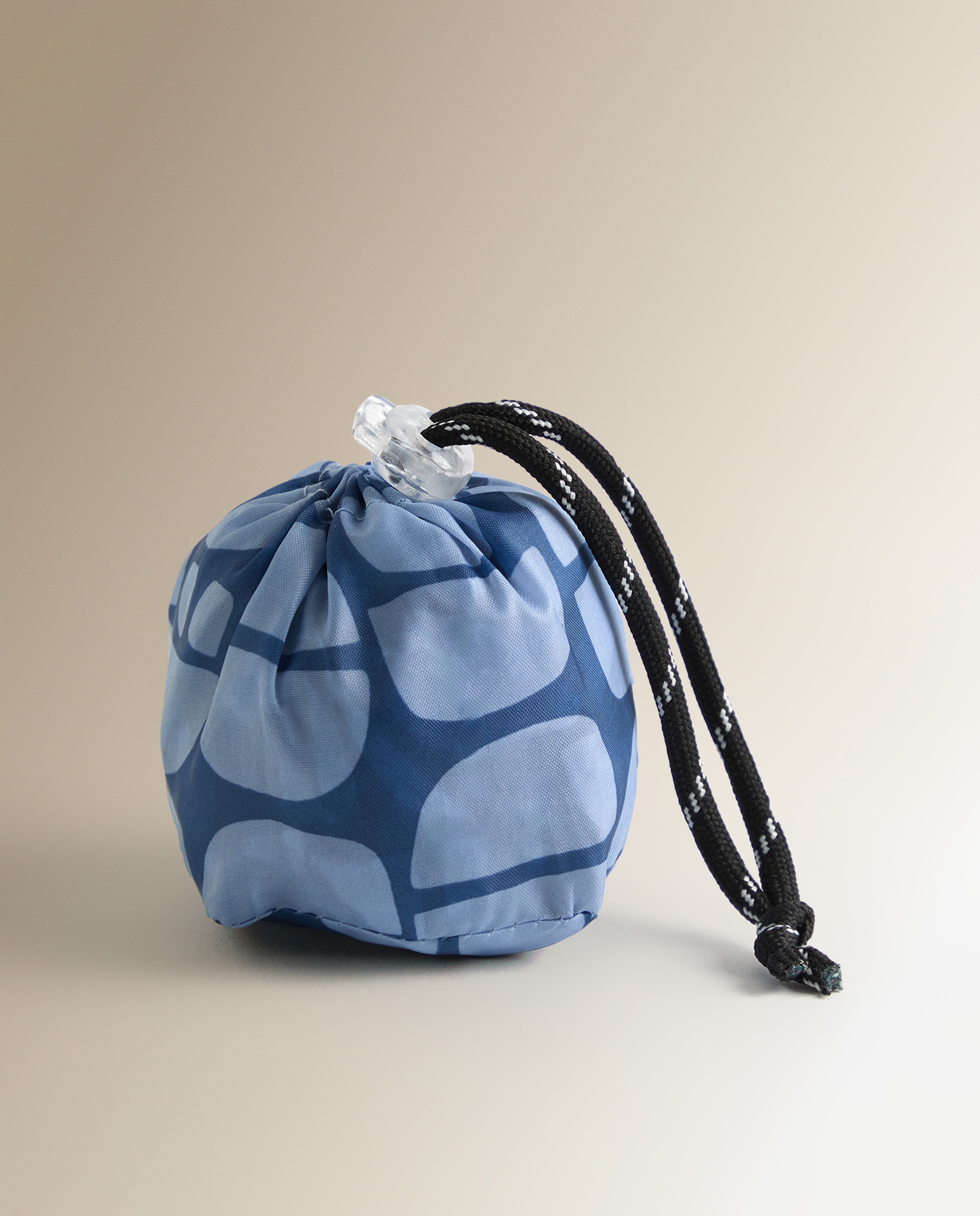 Saco Dobrável de Poliéster Ballbag Azul-4