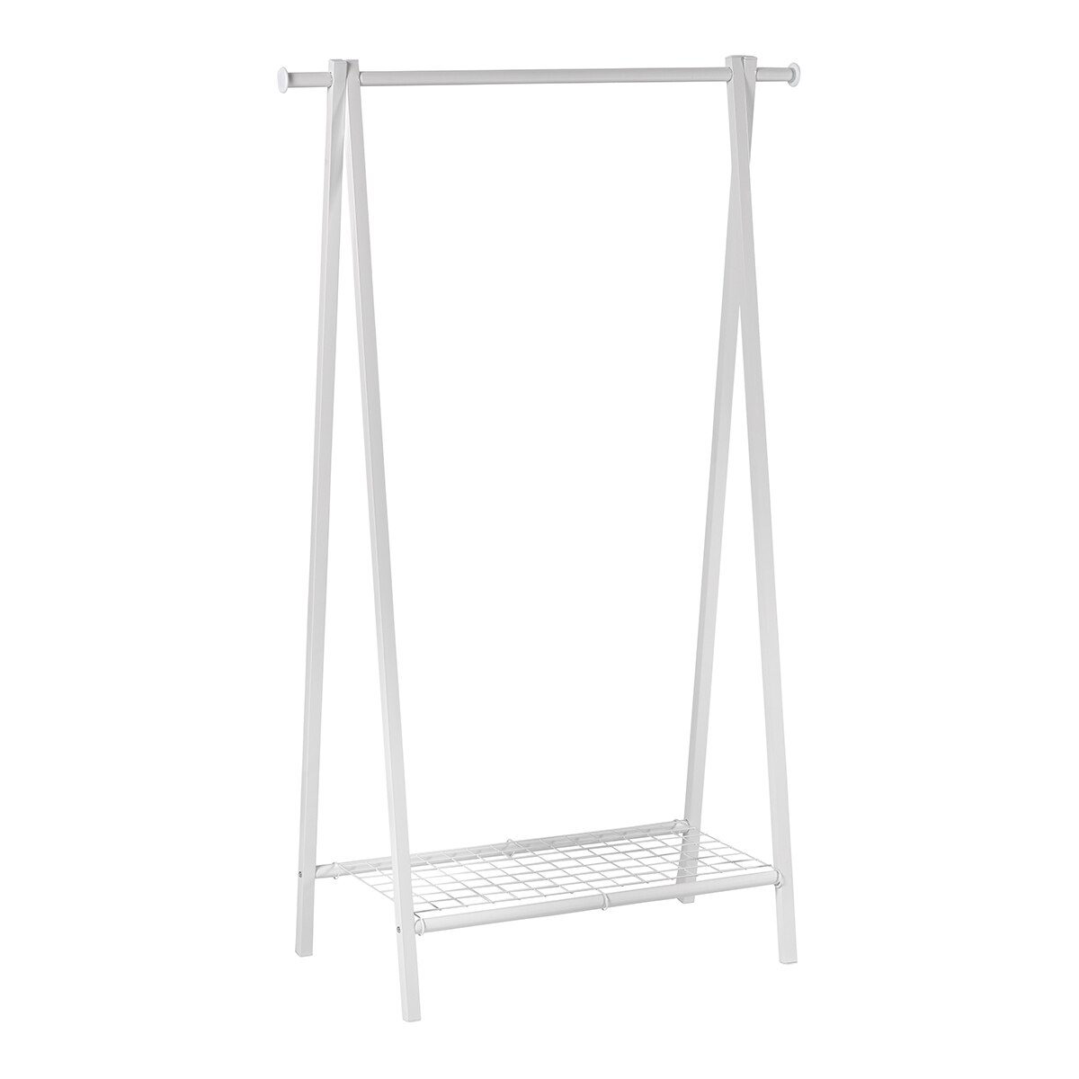 Perchero-parabán metálico Cute El Corte Inglés - Blanco 165 cm Blanco-2