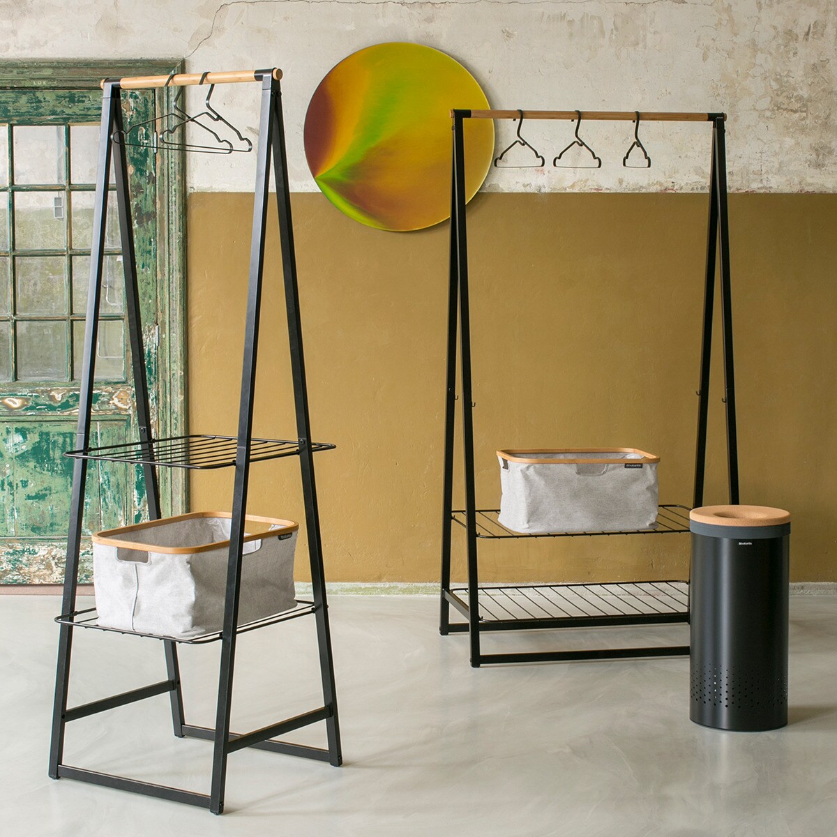 Porta-cabides Linn Brabantia Preto-8