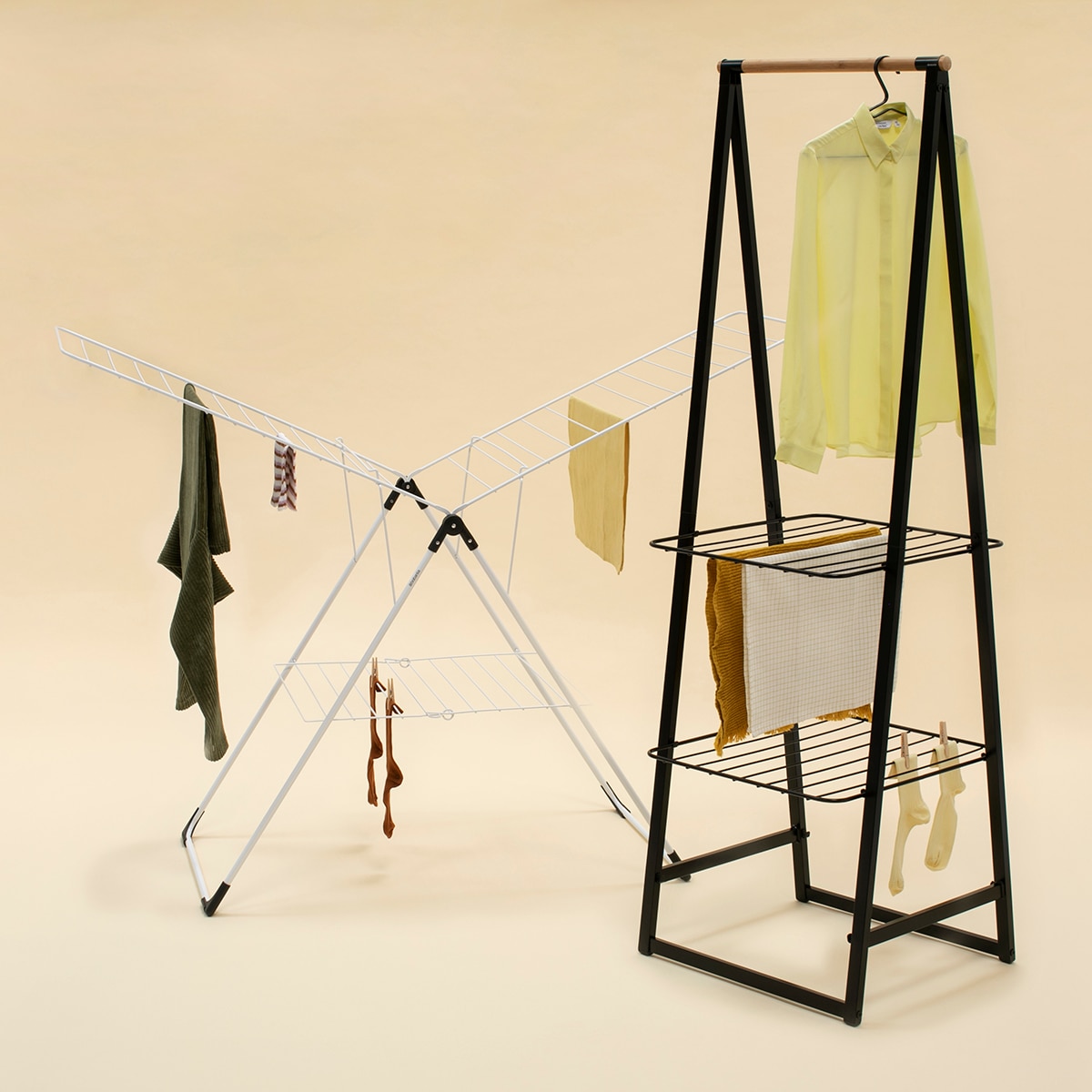 Porta-cabides Linn Brabantia Preto-12