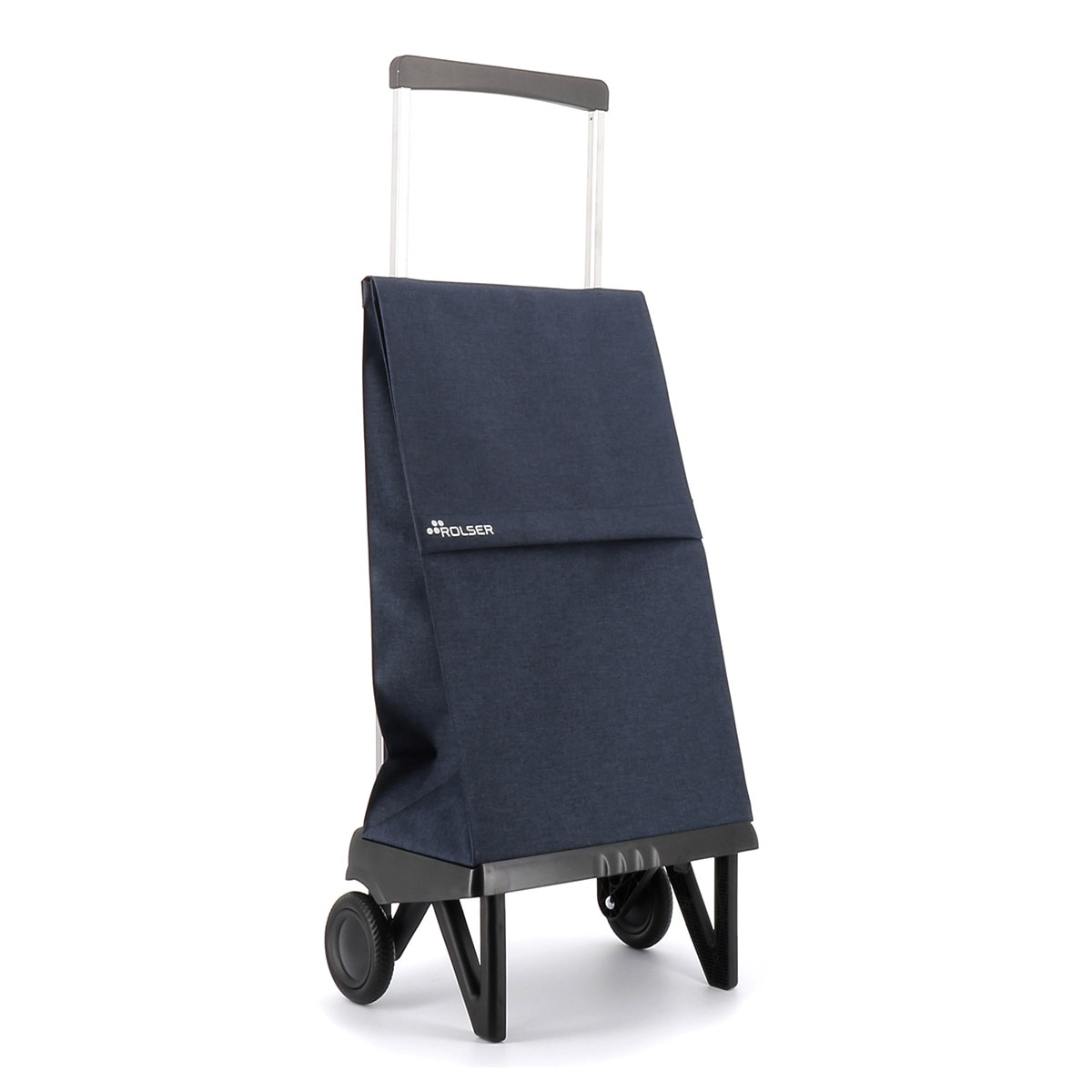 Trolley de compras desdobrável Plegamatic Original Tweed Azul-marinho-2