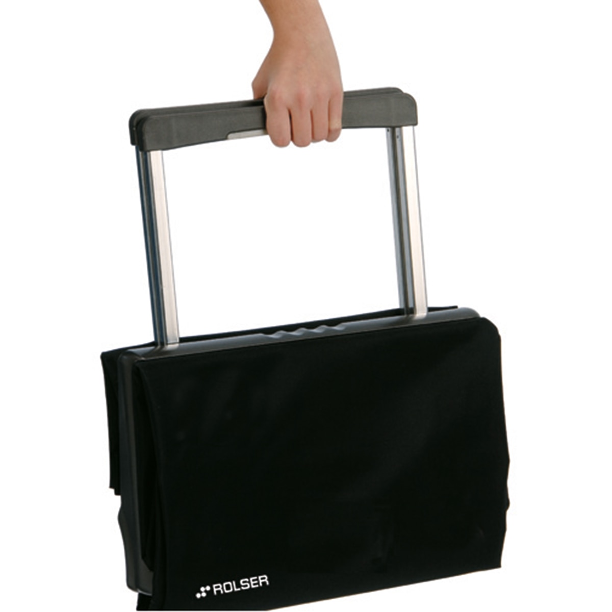 Carro de compra Plegamatic Original Rolser Negro-5