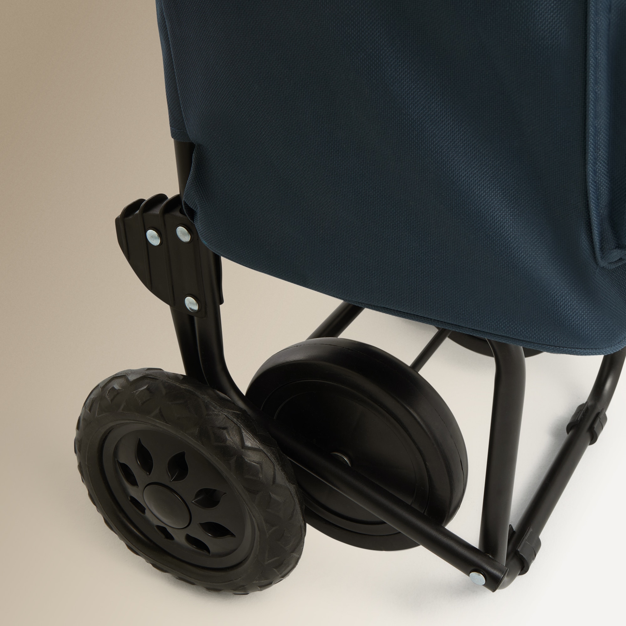 Trolley de compras 4 rodas com saco Termo Cinzento azulado-9