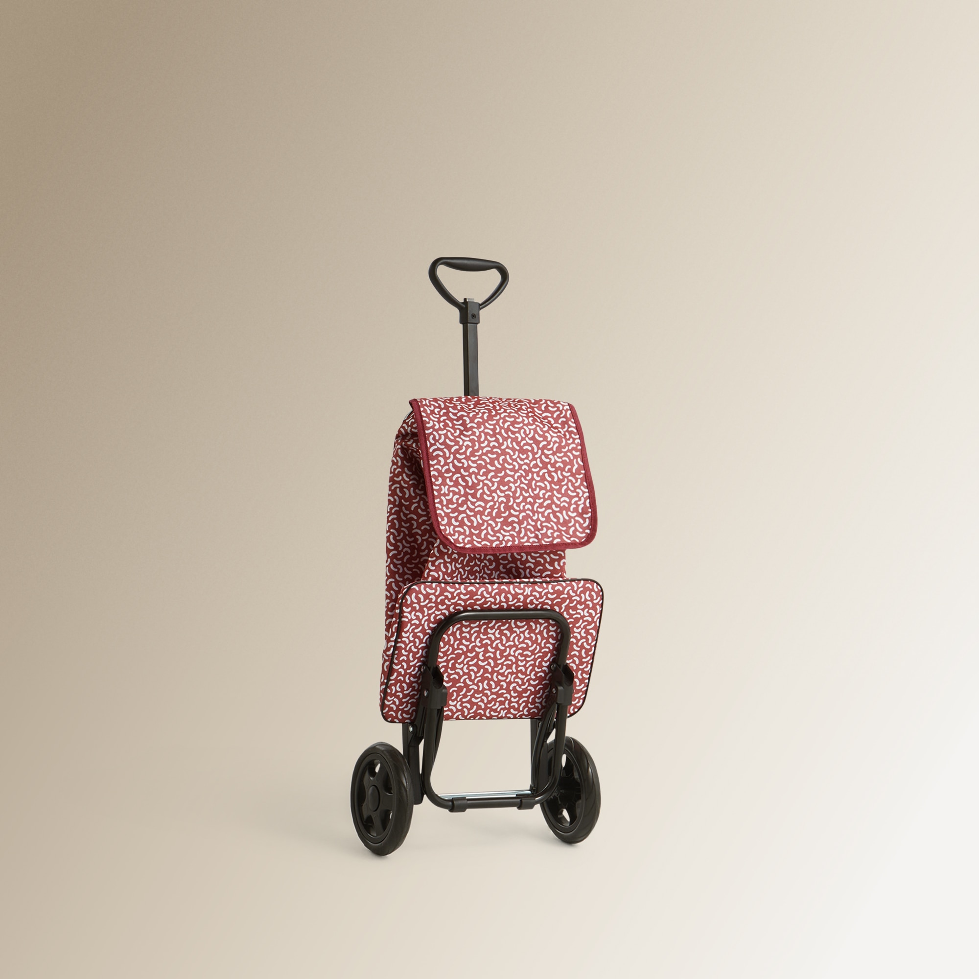 Trolley de compras telescópio Fava Vermelho-5