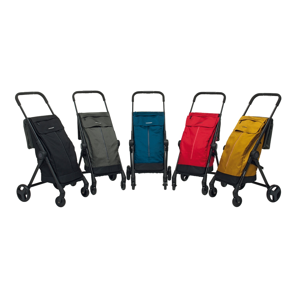 Trolley de Compras Go Fast Preto-3