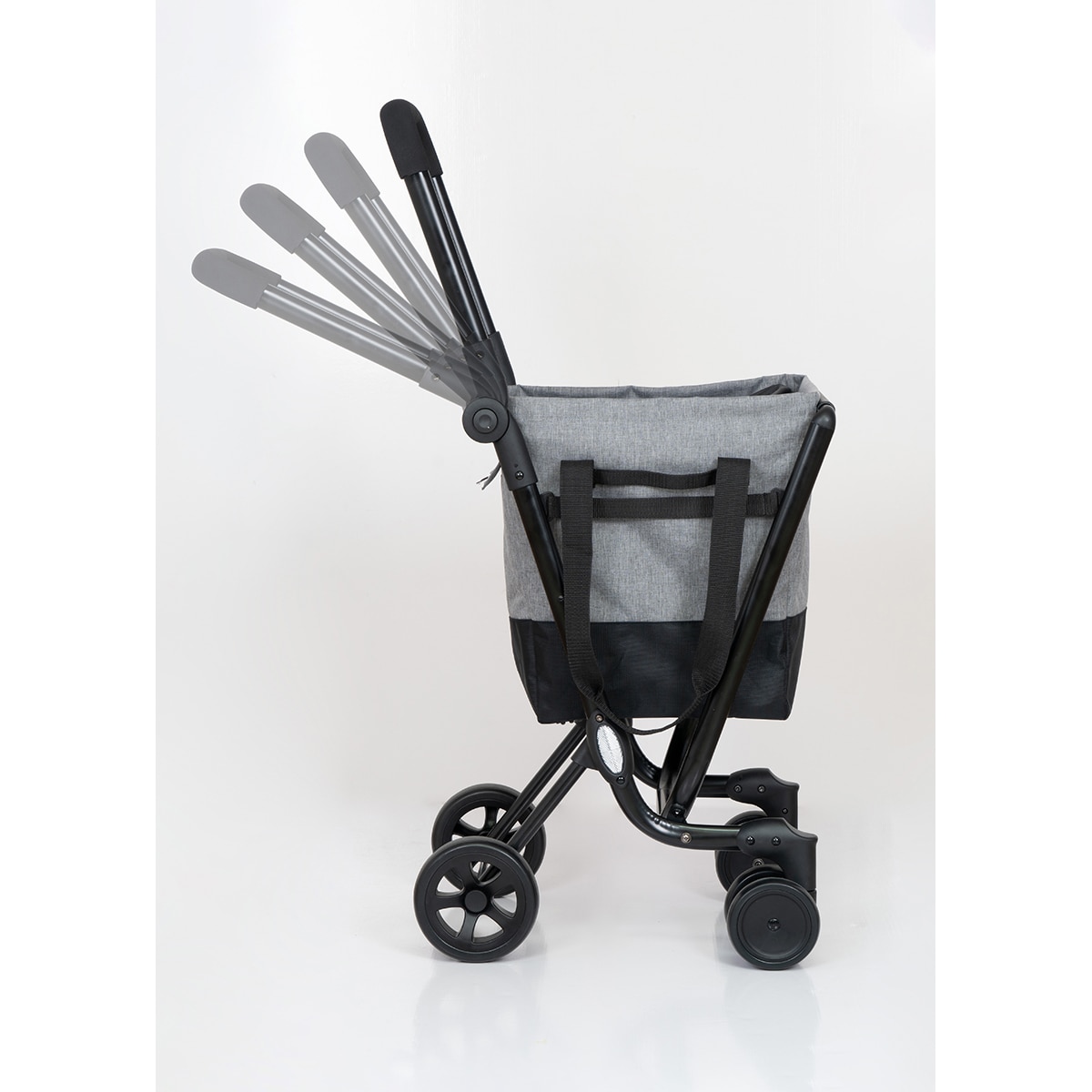 Carro das Compras Easy Go Parti Cinzento-5