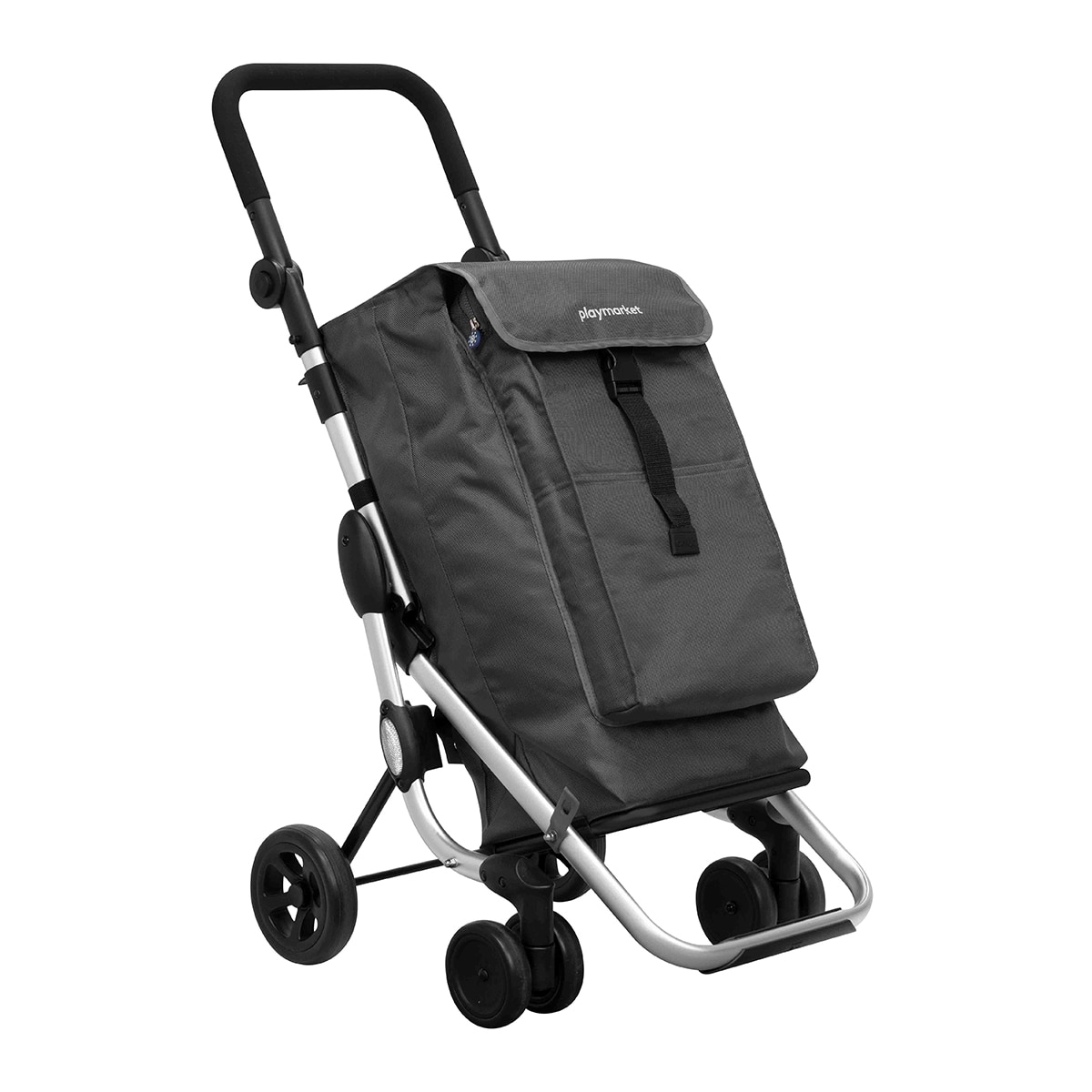 Carro das Compras Go Up Cinzento-3