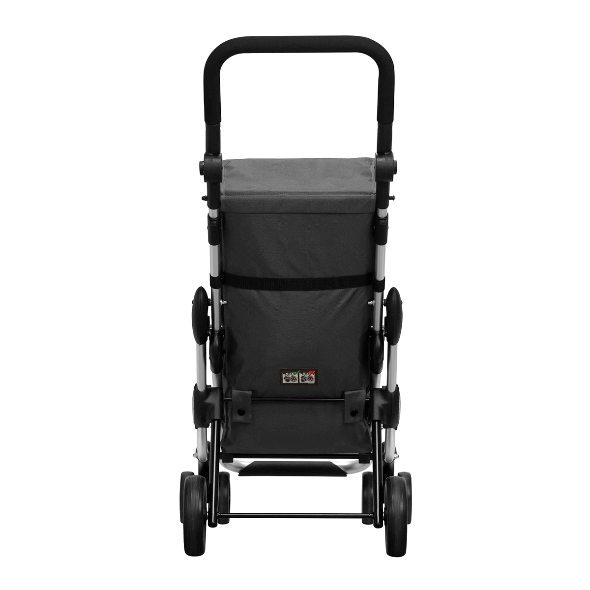 Carro das Compras Go Up Cinzento-8