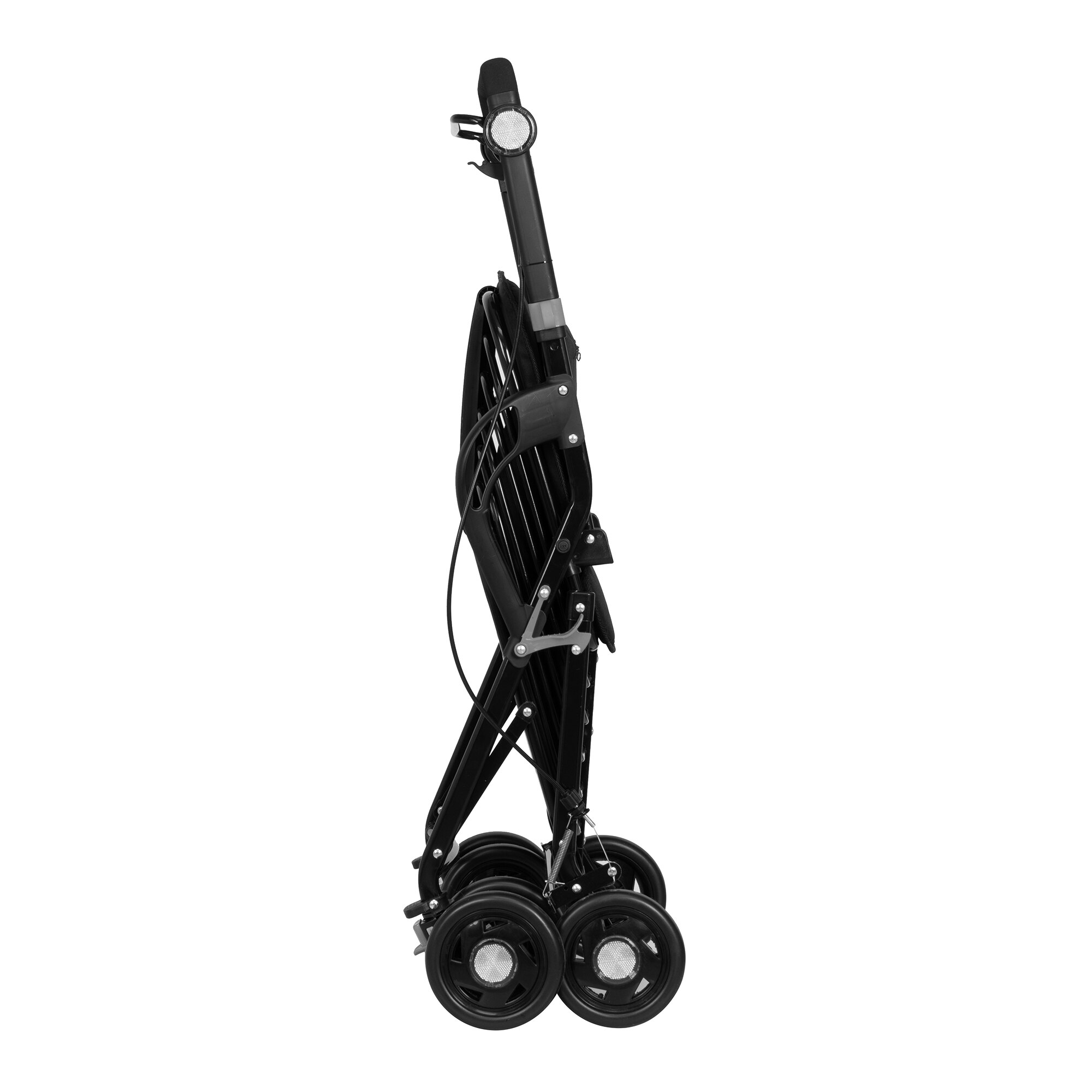 Carro de Compras com Assento Care One Preto-4