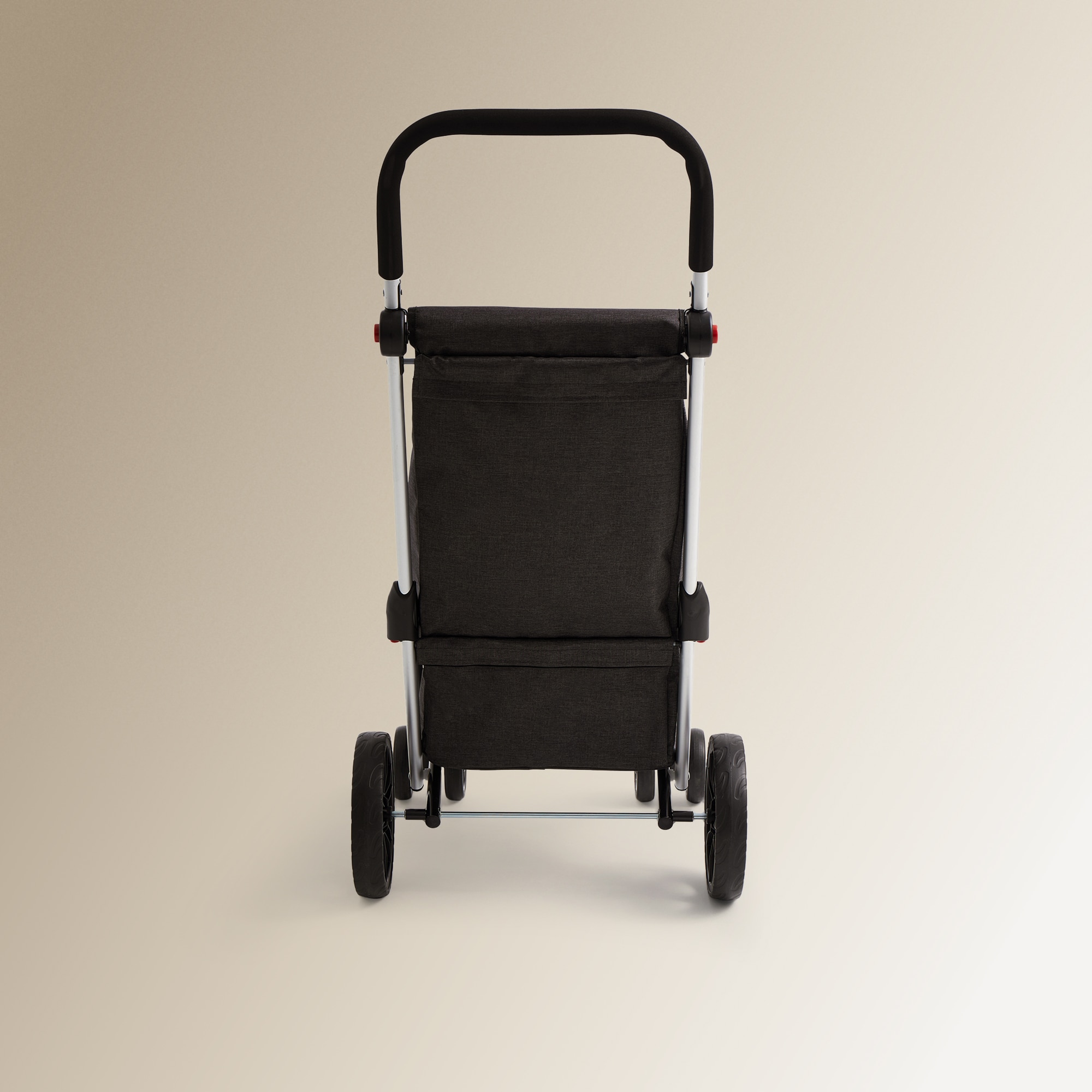 Trolley de Compras Plus + Cinzento-3