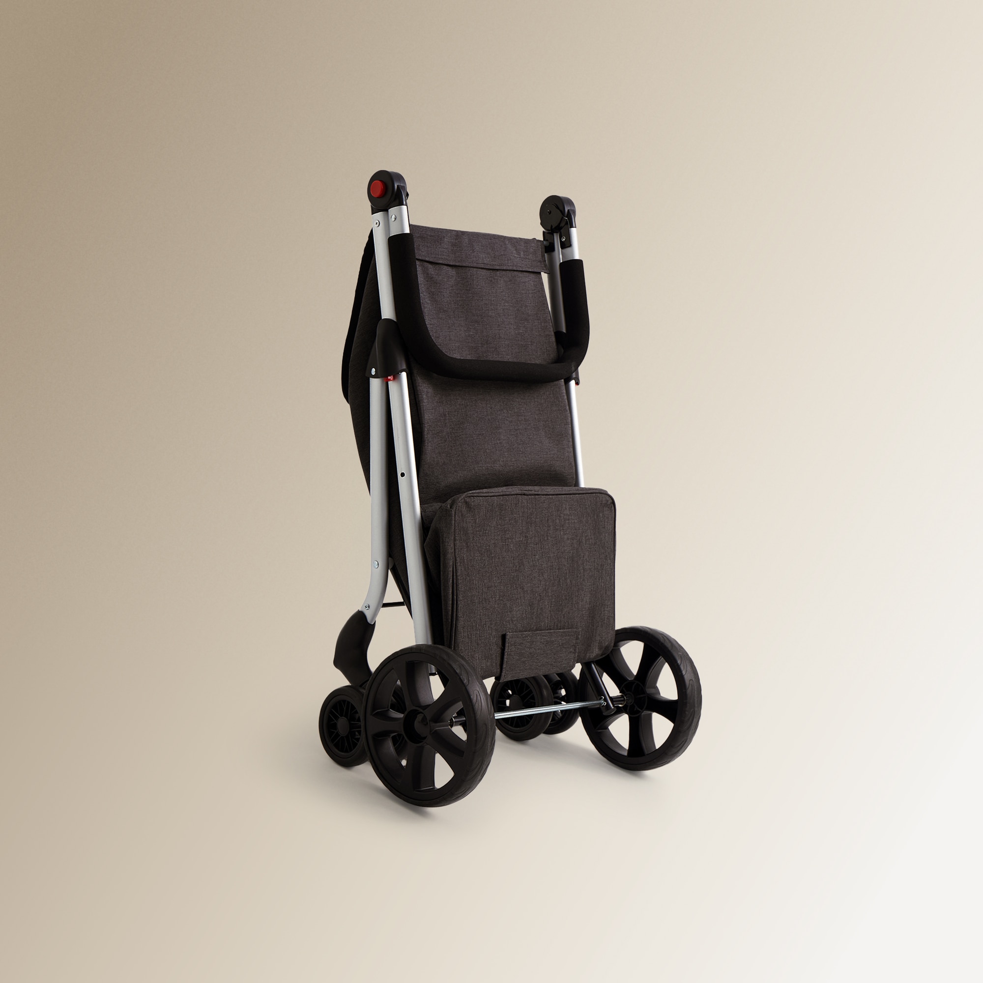 Trolley de Compras Plus + Cinzento-6