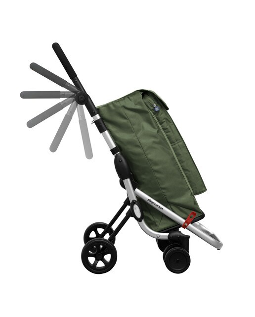 Carro das Compras Go Up Verde Azeitona-6