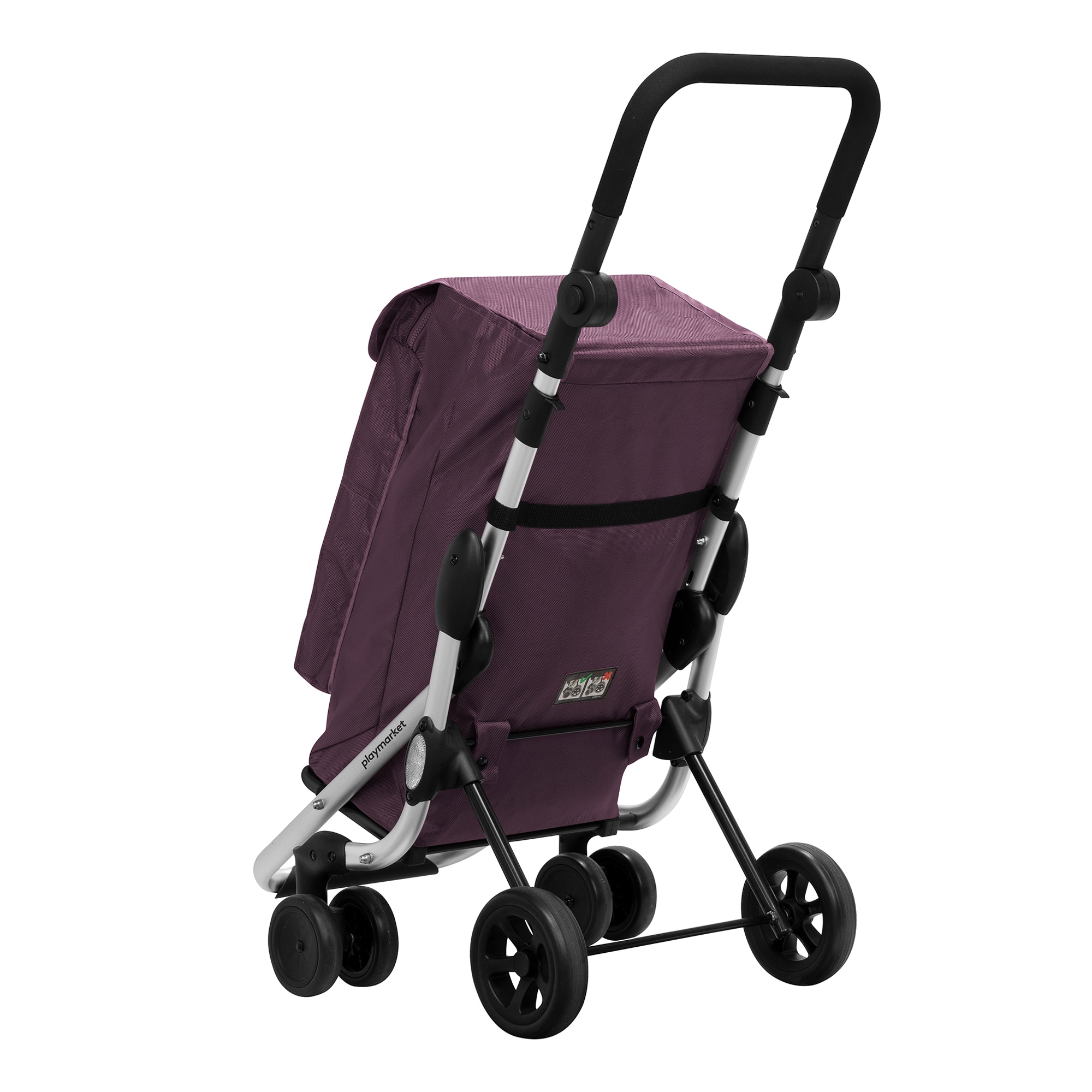 Carro de la compra Go Up Playmarket Berenjena Berenjena-5