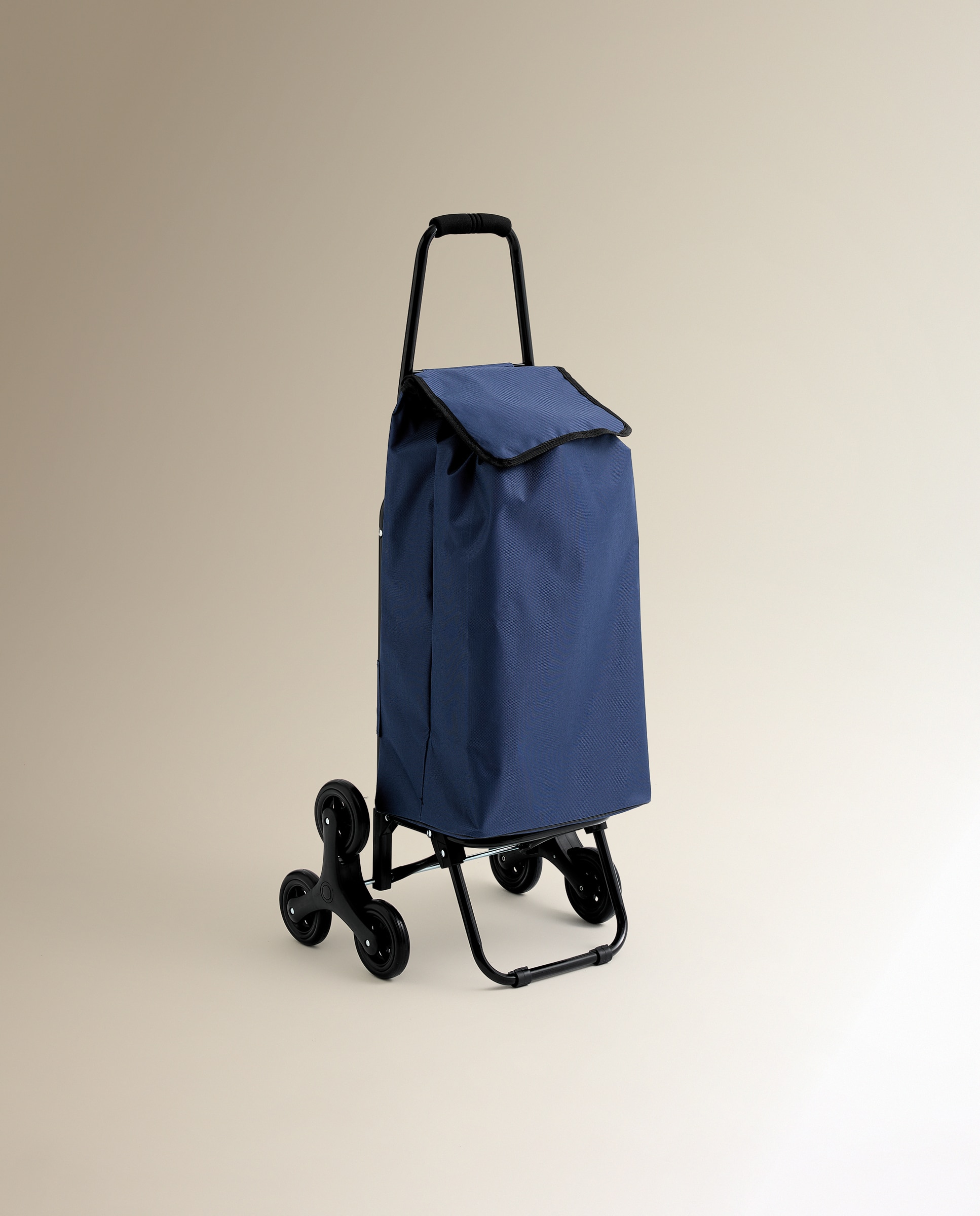 Imagem 0 de Trolley de Compras Dobrável de 6 Rodas que Sobem Escadas