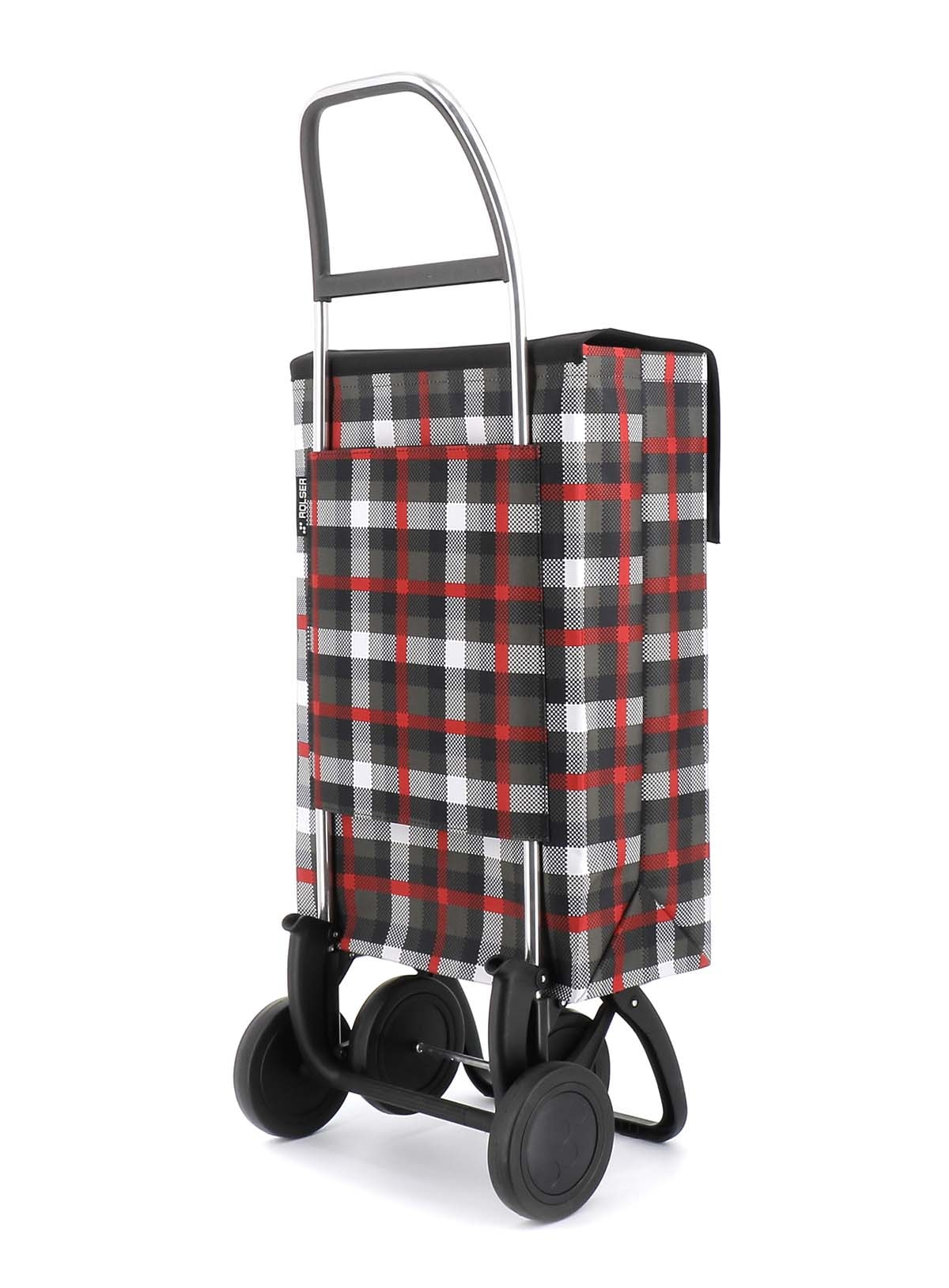Carro de compra Jean Scottish 4 Rolser Gris-3
