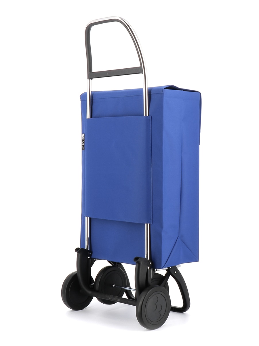 Carro de compra Jean liso 4 Rolser Azul-5