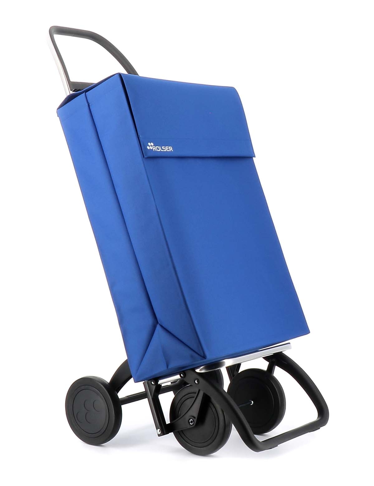 Carro de compra Jean liso 4 Rolser Azul-6