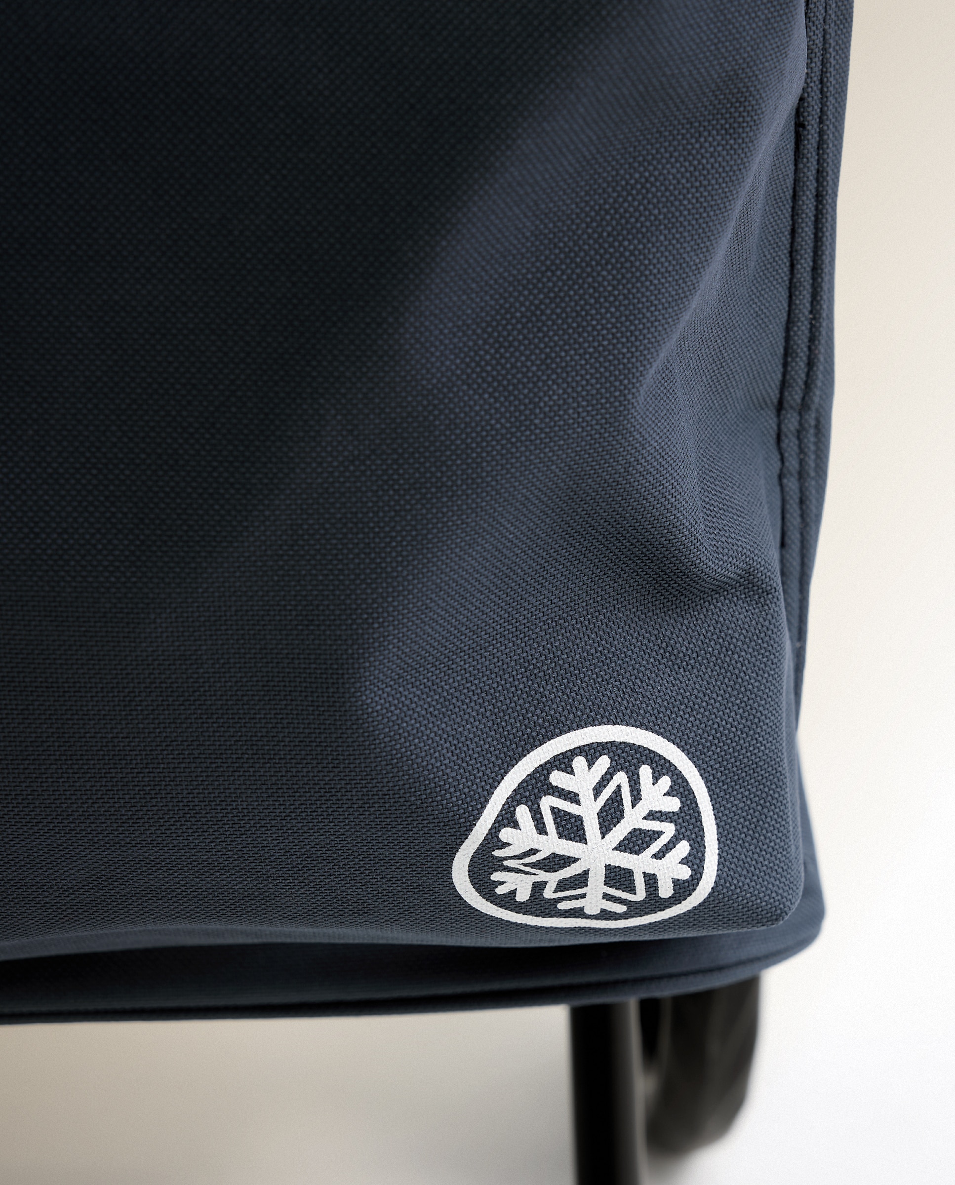 Carro de Compras de 2 Rodas com Bolsa Térmica Azul-6