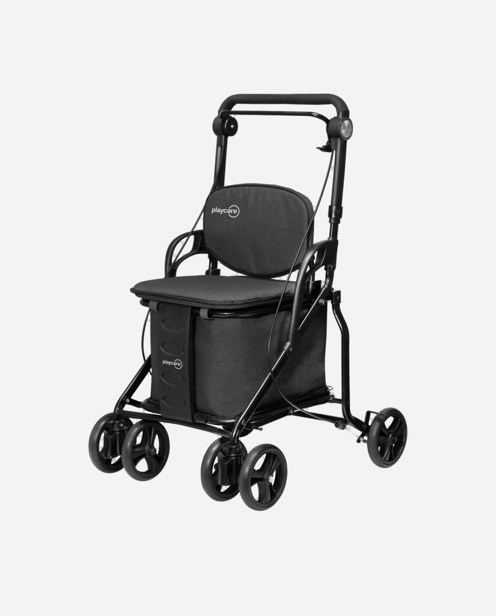 Carro de Compras com Assento Care One S Cinzento-escuro-2