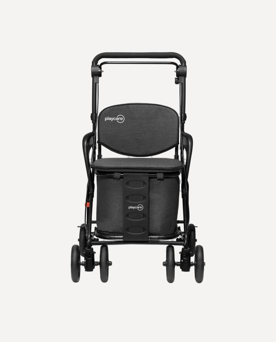 Carro de Compras com Assento Care One S Cinzento-escuro-3