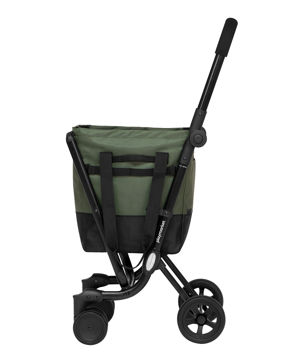 Carrinho de compras Easy Go Verde-4