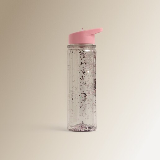 Botella de agua Glitter El Corte Inglés