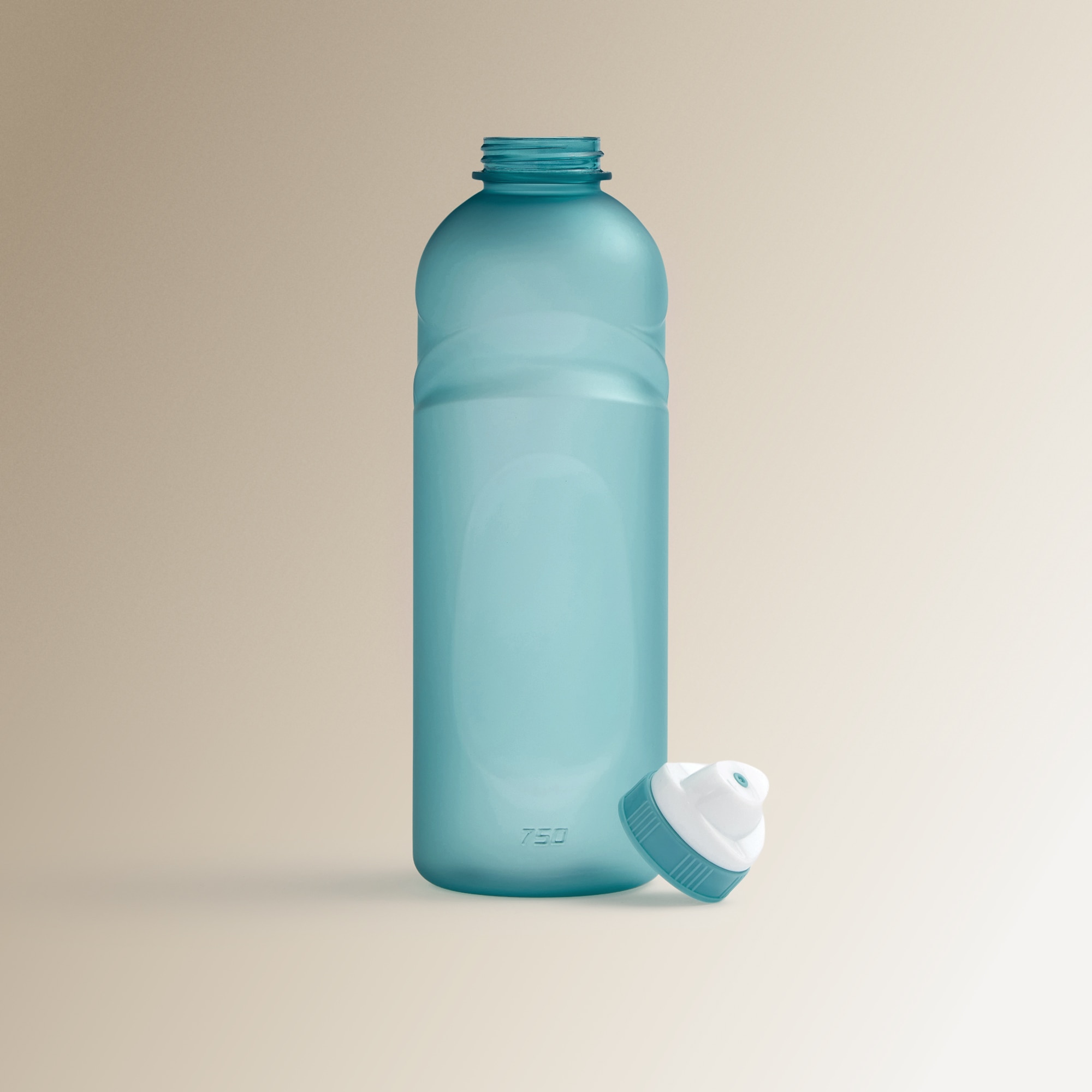 Garrafa de água Soft 750 ml Turquesa-4